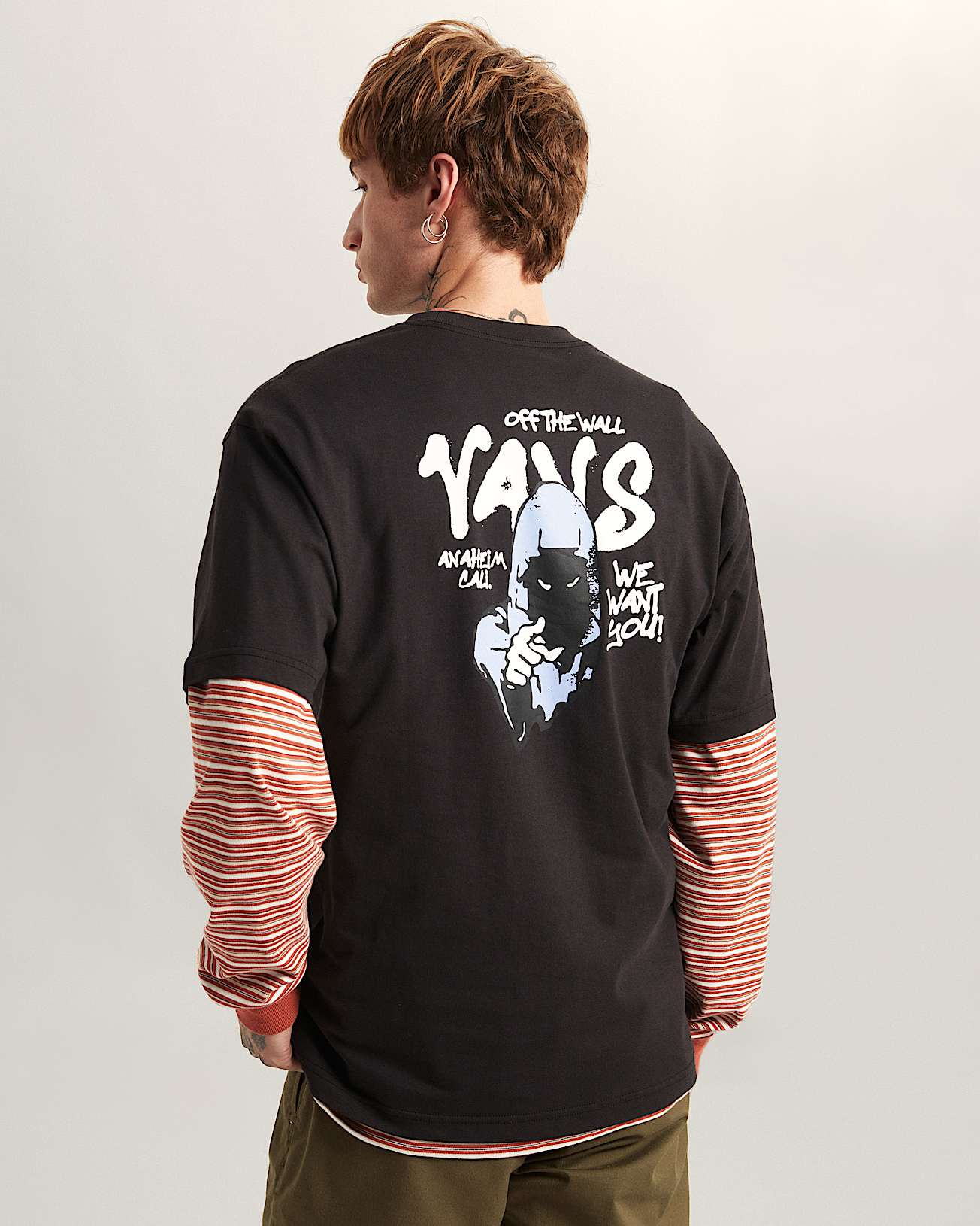 Tshirt REAPER SAM LOOSE VANS Noir ALT3