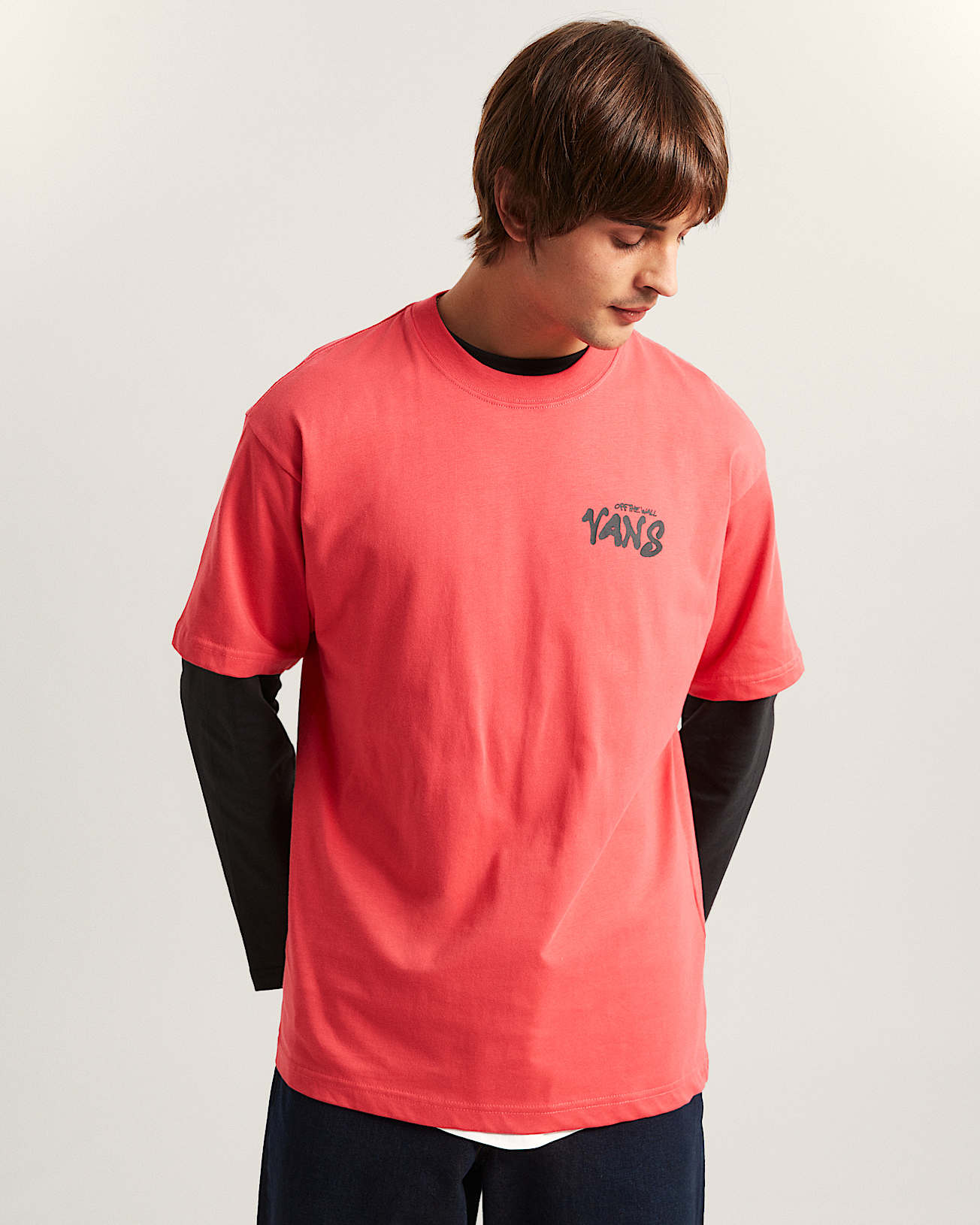 Maglietta REAPER SAM LOOSE VANS Rosa ALT2