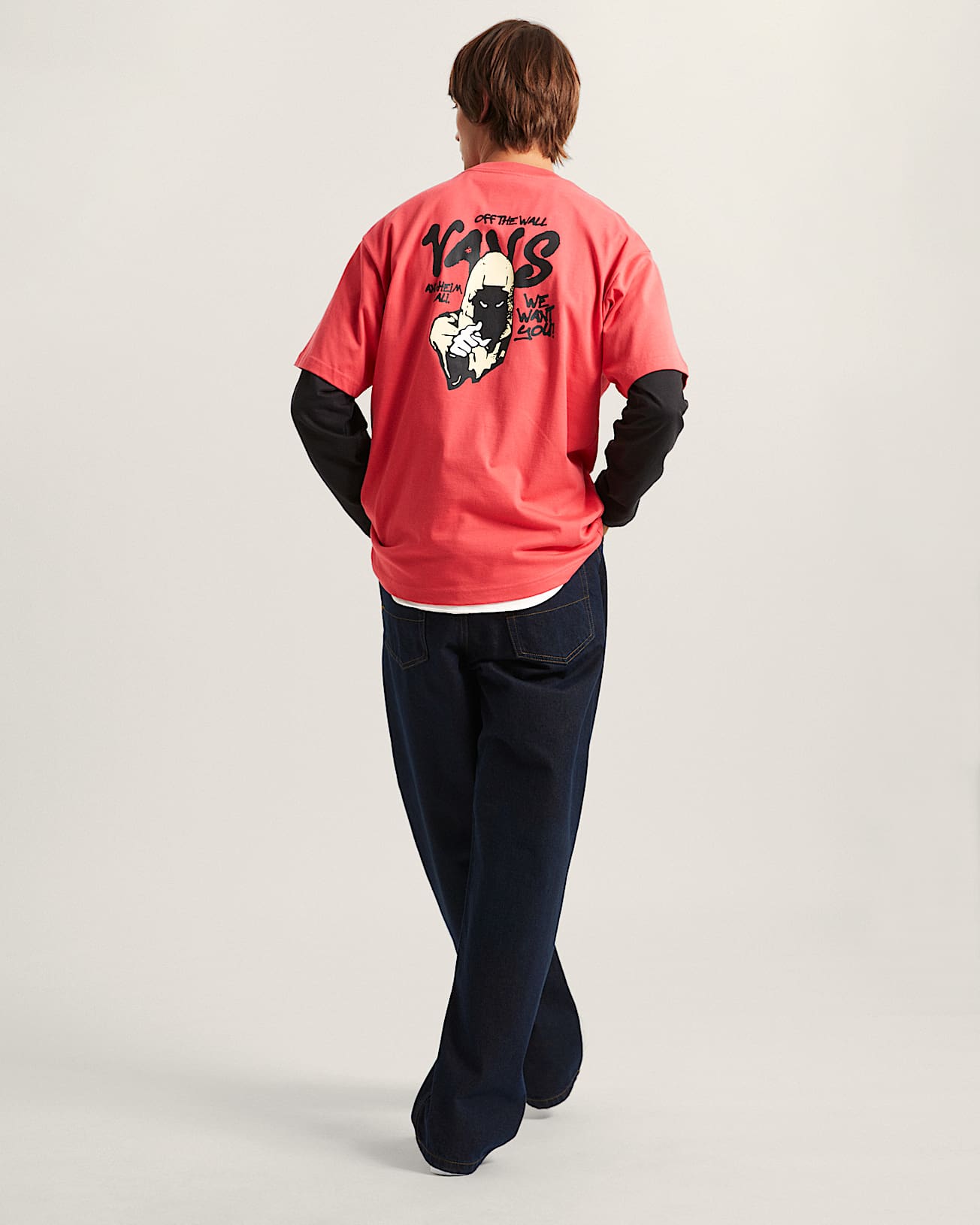 Maglietta REAPER SAM LOOSE VANS Rosa ALT4