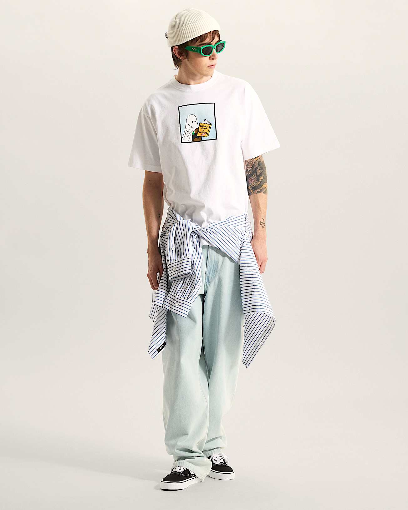 Commitment 4 Dummies Loose TShirt VANS White ALT4