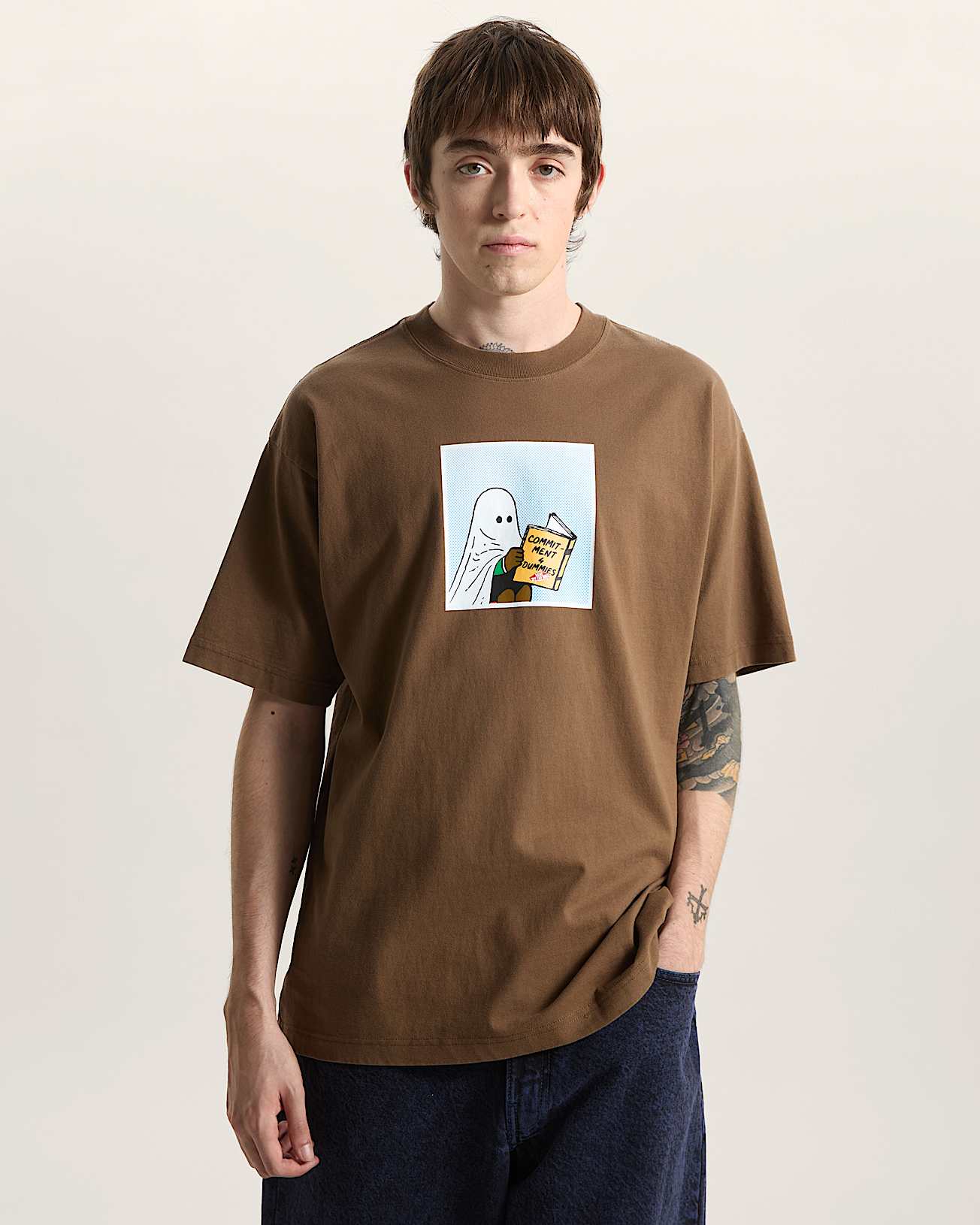 Commitment 4 Dummies Loose TShirt VANS Brown ALT2