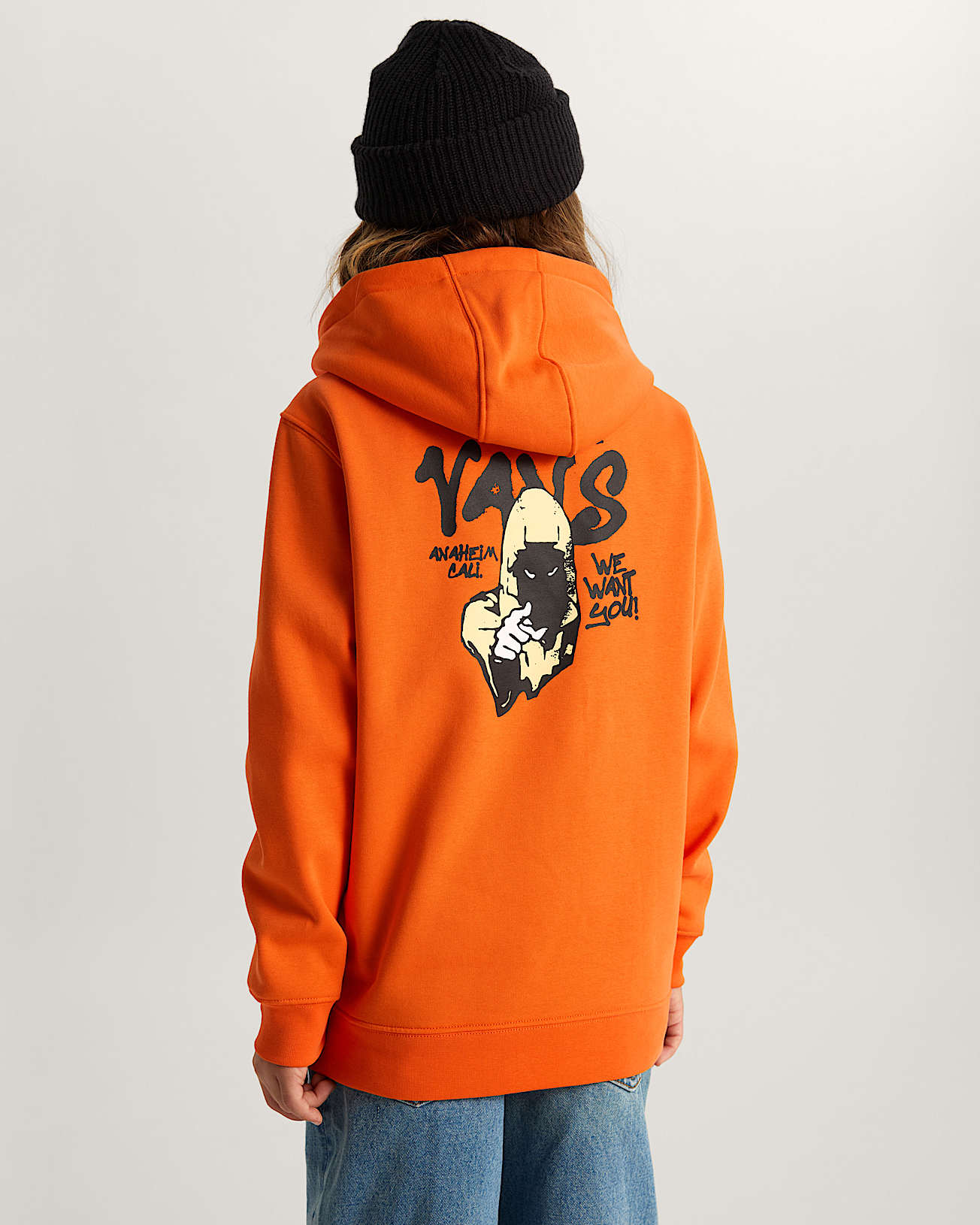 Felpa con cappuccio BY REAPER SAM 814 anni VANS Arancio ALT3