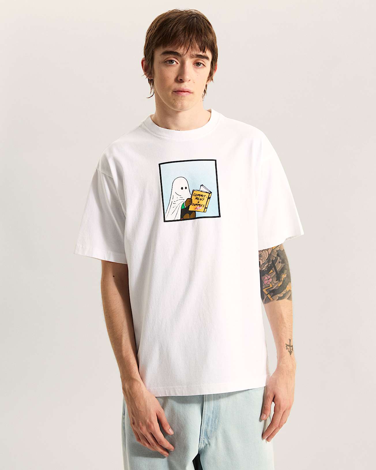 Commitment 4 Dummies Loose TShirt VANS White ALT2