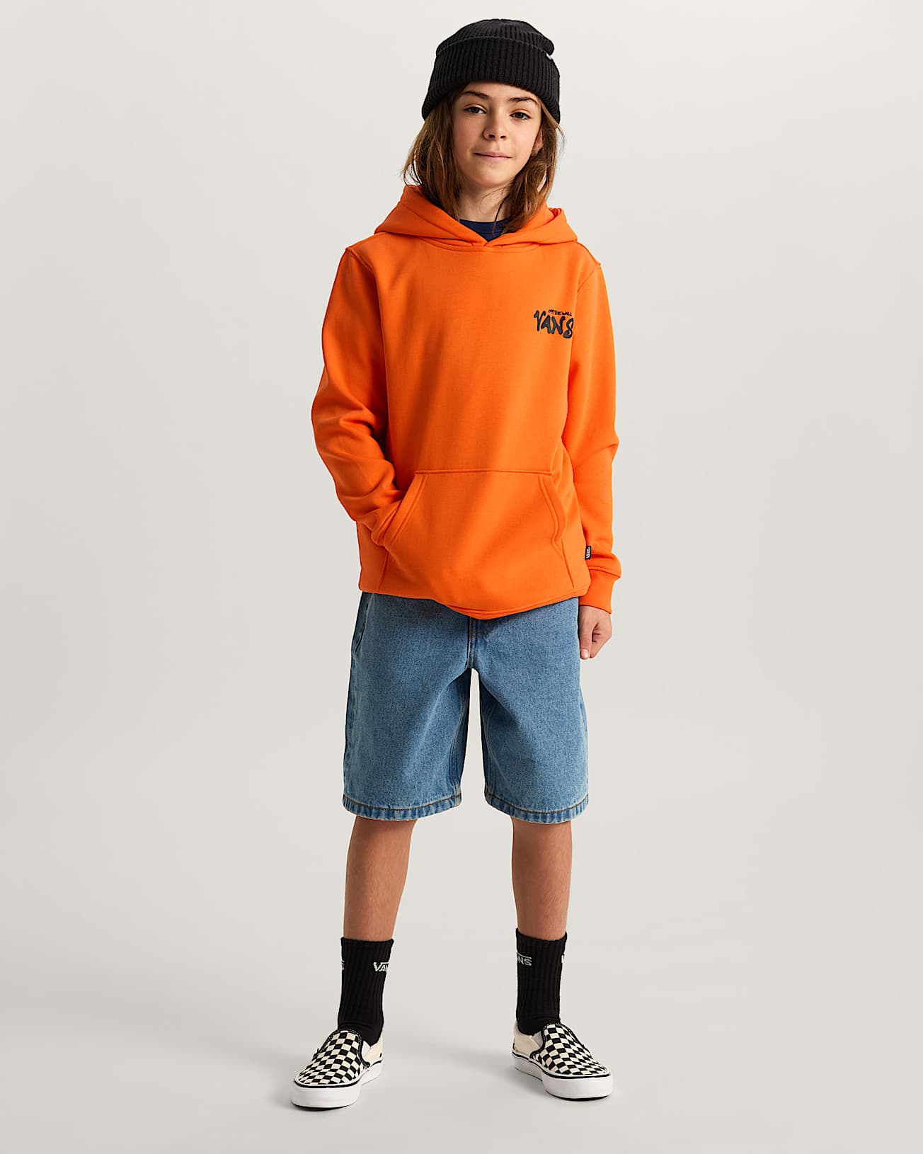 Felpa con cappuccio BY REAPER SAM 814 anni VANS Arancio ALT5