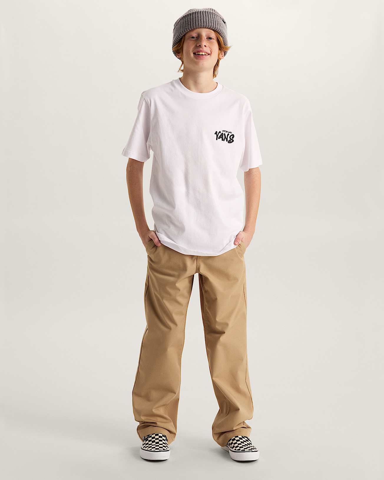 Tshirt  manches courtes BY REAPER SAM VANS Blanc ALT4