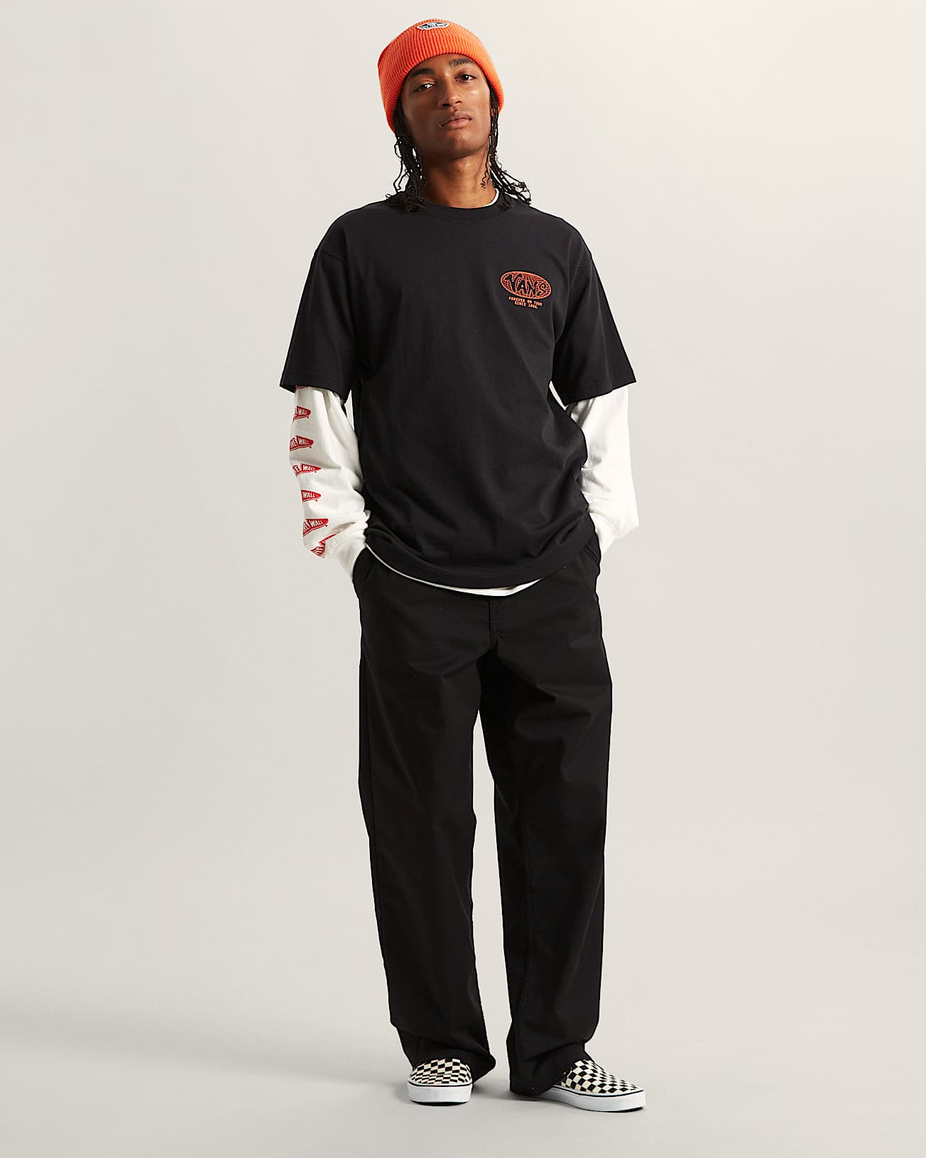 World Tour Loose TShirt VANS Black ALT4