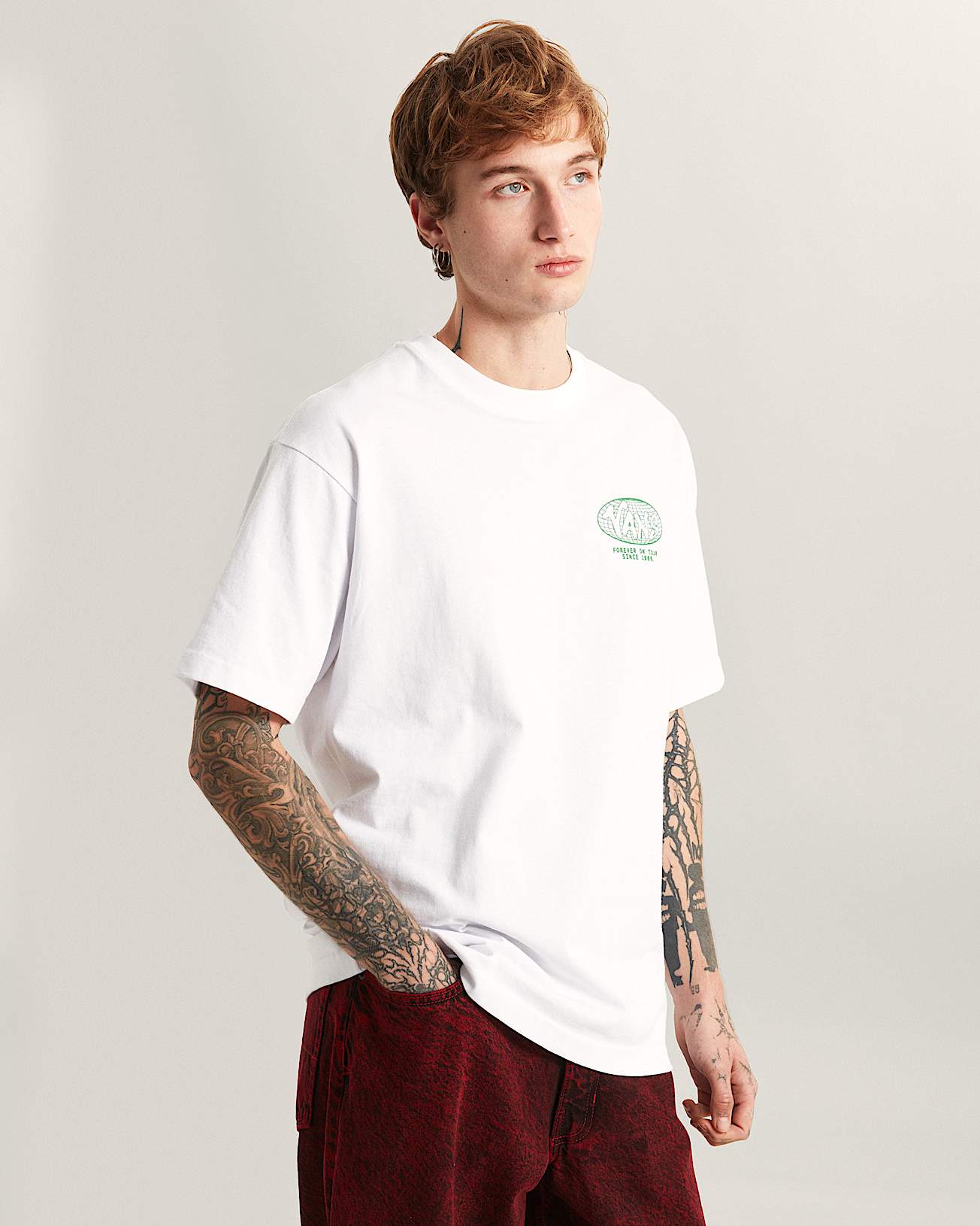 WORLD TOUR LOOSE SS TEE White VANS Blanco ALT2