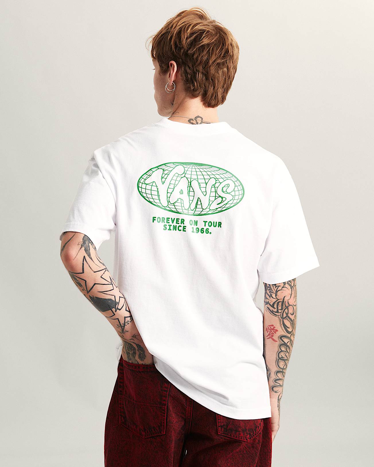 WORLD TOUR LOOSE SS TEE White VANS Blanco ALT3