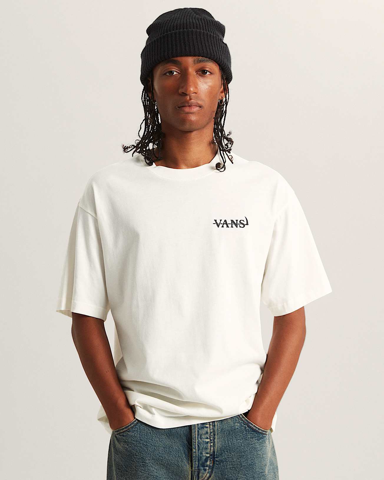 All  Nought Loose TShirt VANS White ALT2