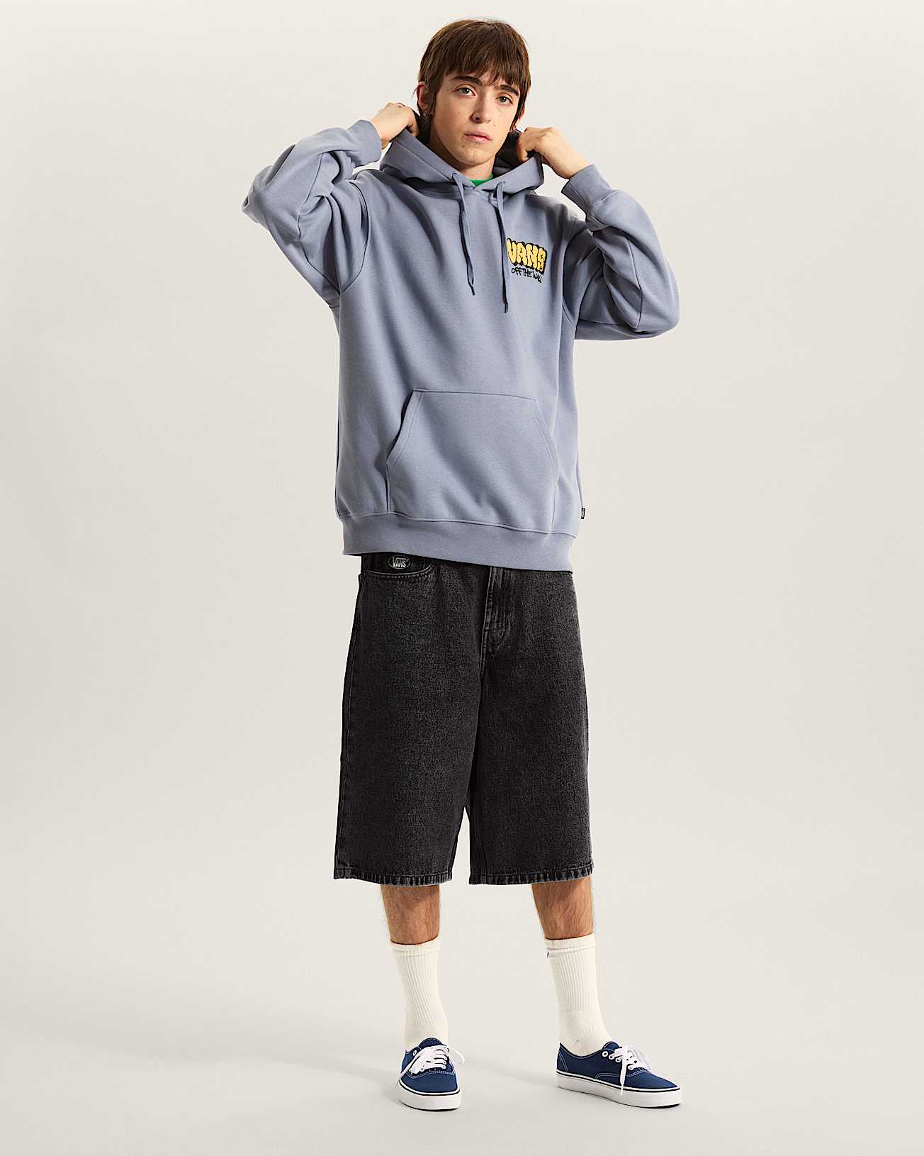 Sweat  capuche Vans Graff Loose VANS Gris ALT5