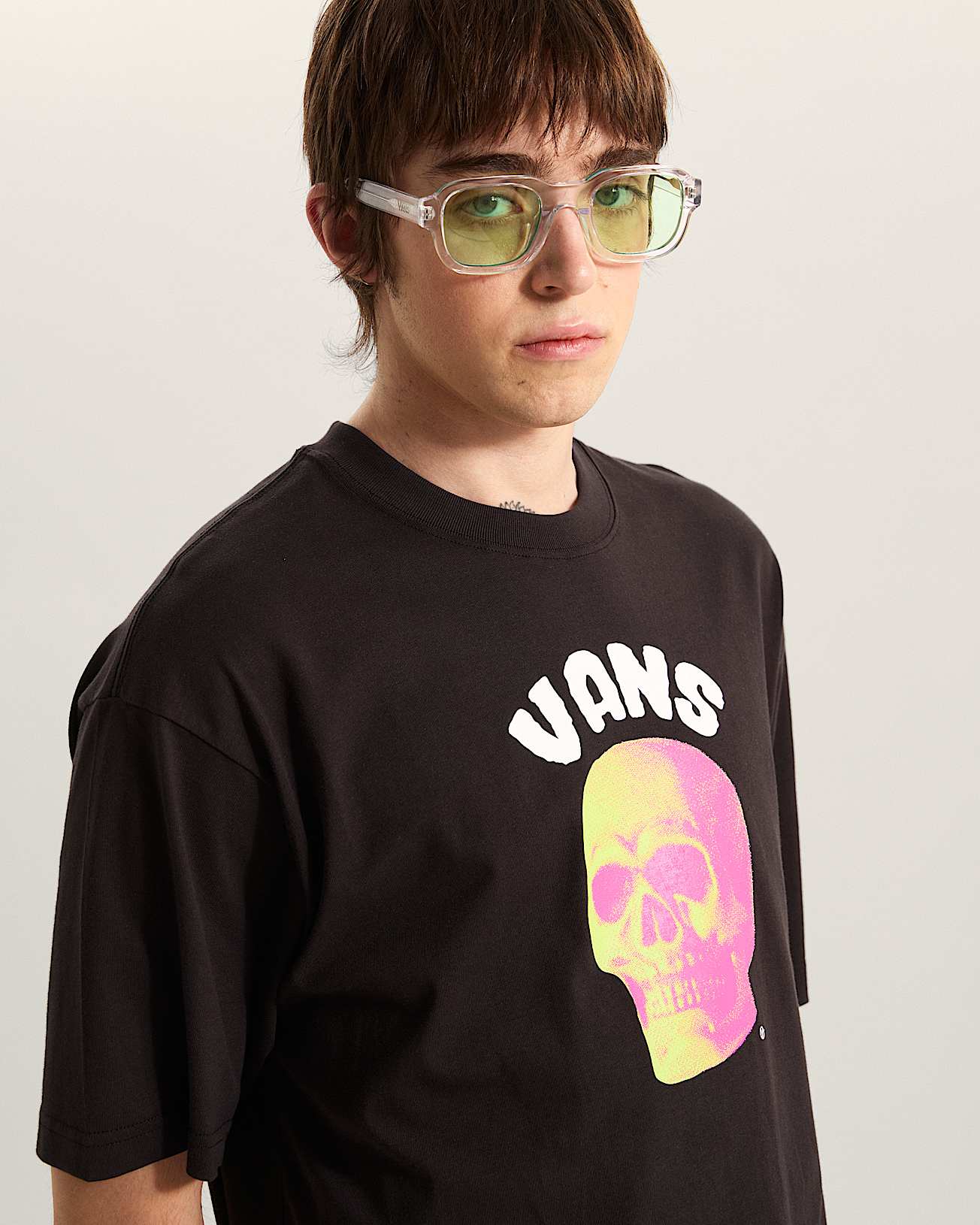 Bone Head Loose TShirt VANS Schwarz ALT5