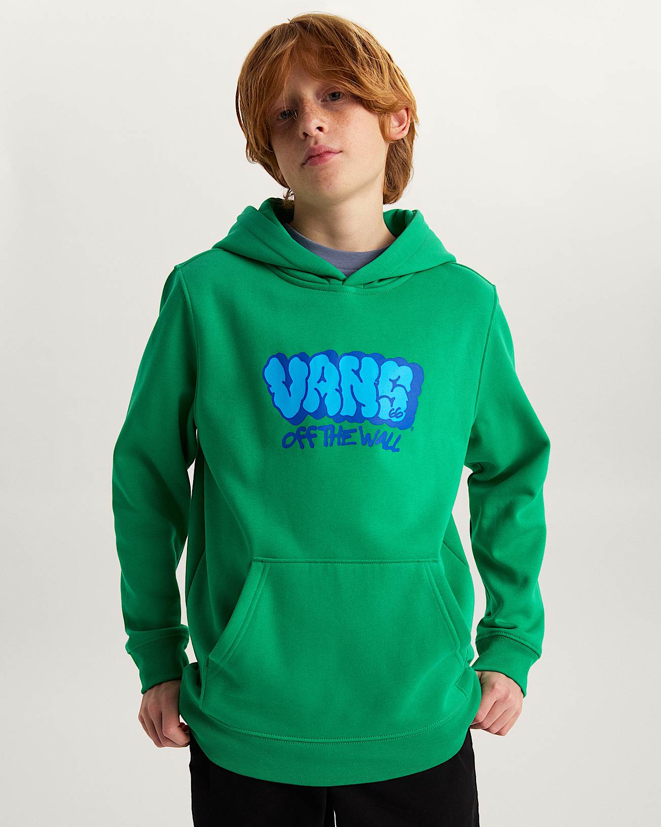 Sweat  capuche By Vans Graff Enfant 814 ans VANS Vert ALT2