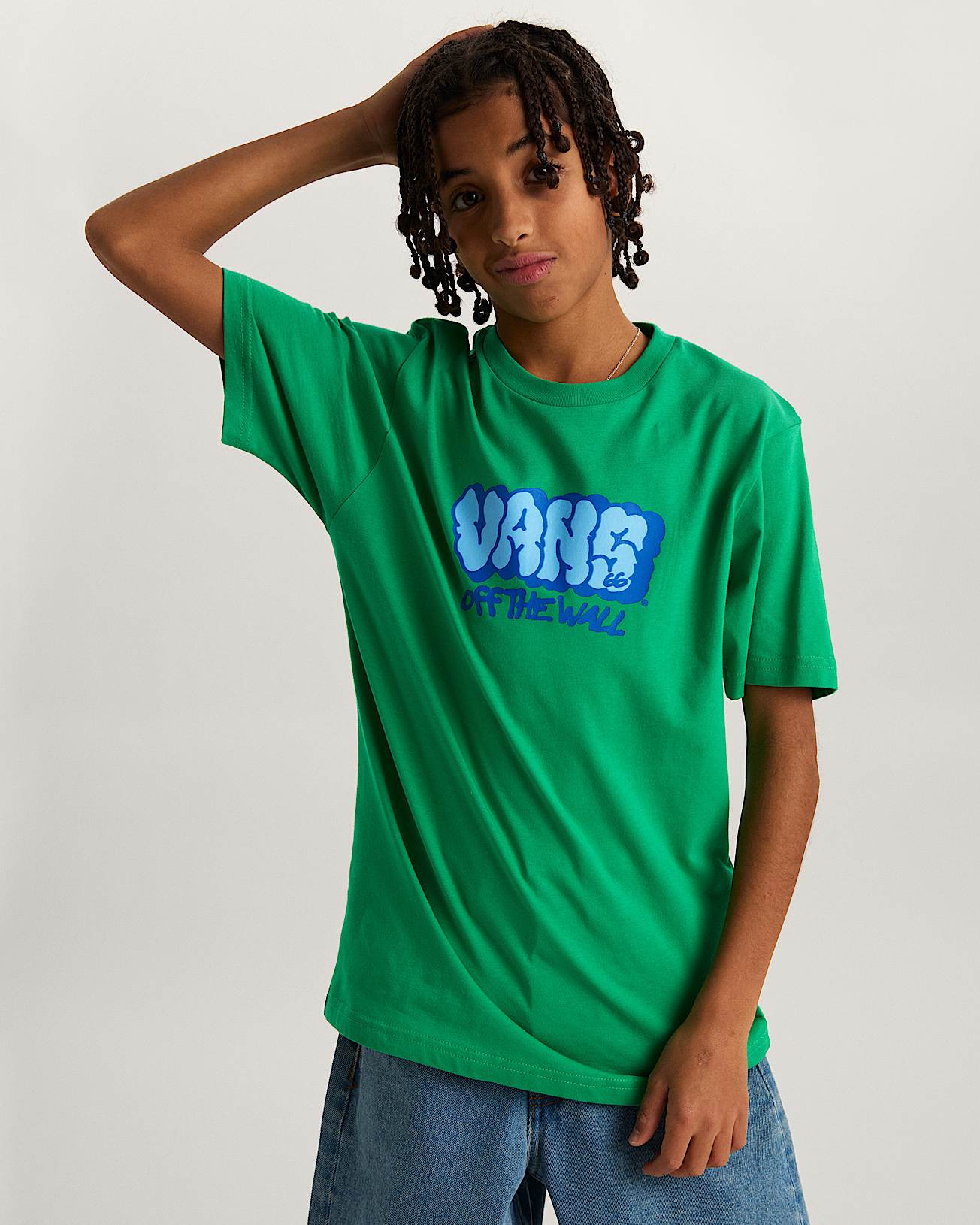 Kinder Vans Graff TShirt 814 Jahre VANS Grn ALT2