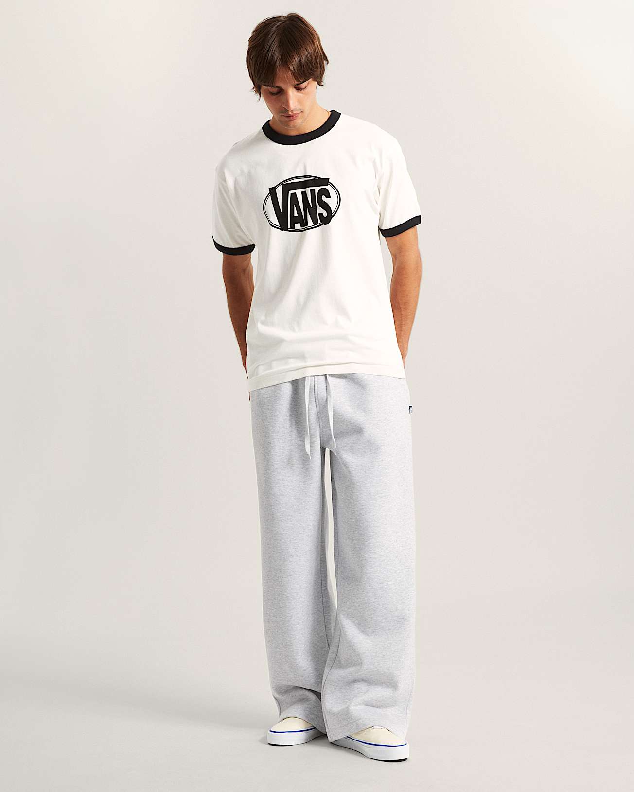 PANTALON DE SURVTEMENT DROIT VANS Gris ALT5