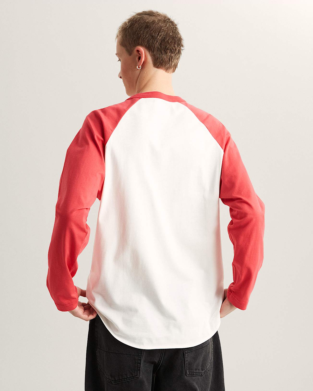 Core Raglan LangarmTShirt VANS Rosa ALT3