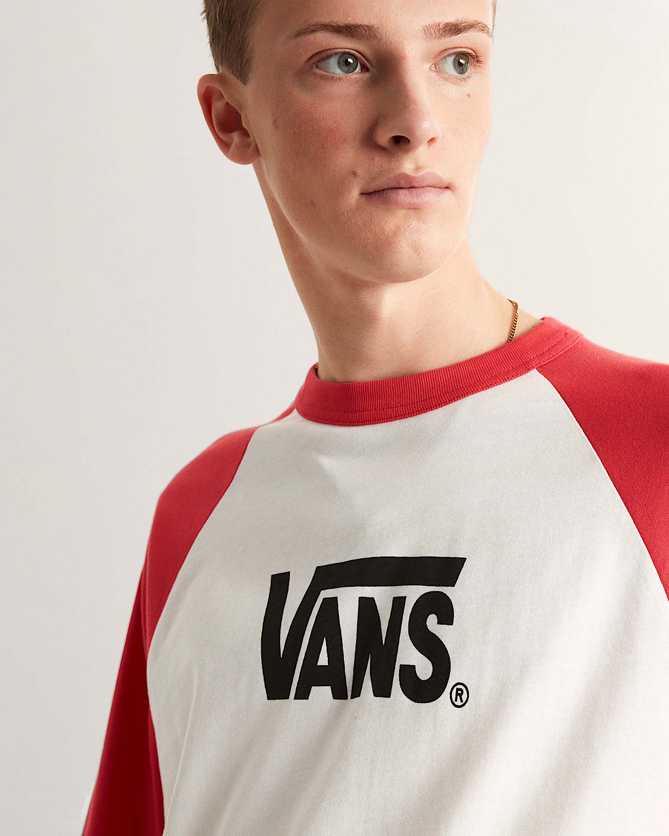 Core Raglan LangarmTShirt VANS Rosa ALT5