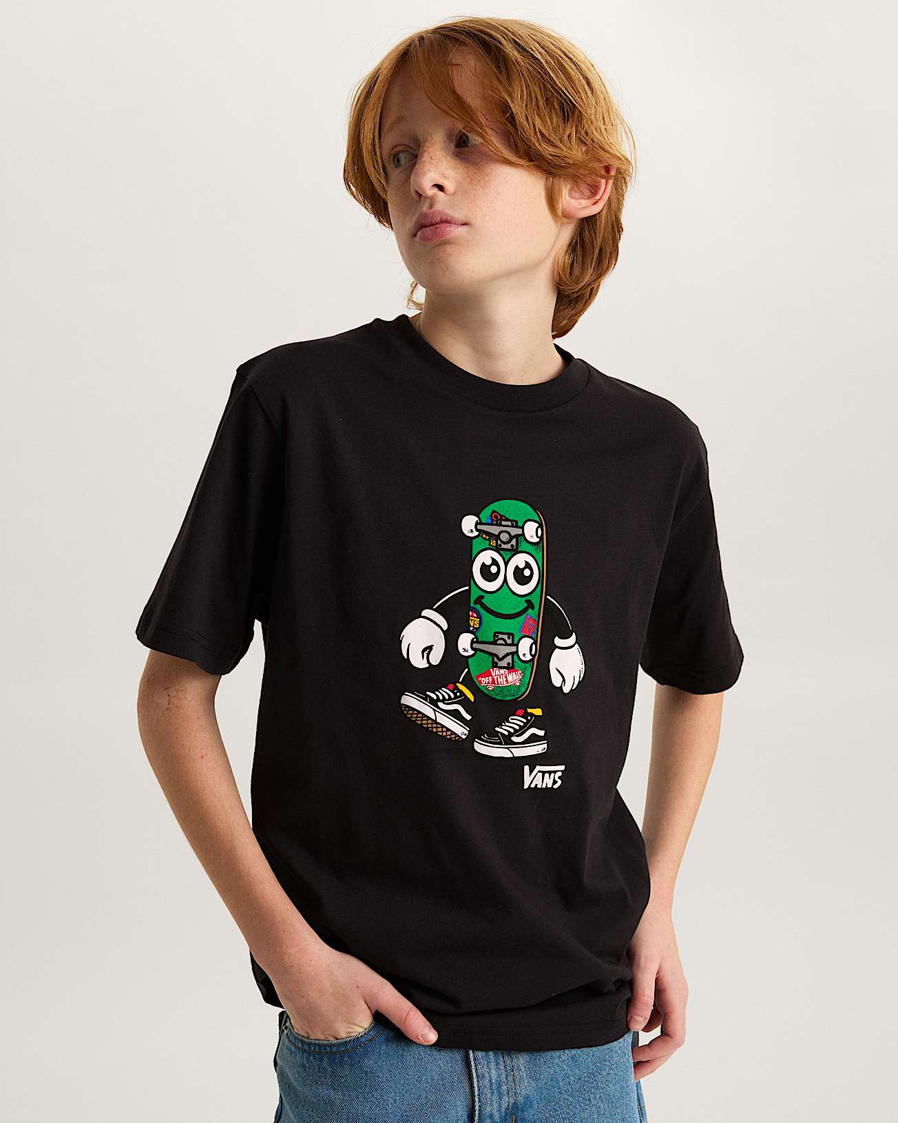Tshirt LIL ROLLER 814 ans VANS Noir ALT2