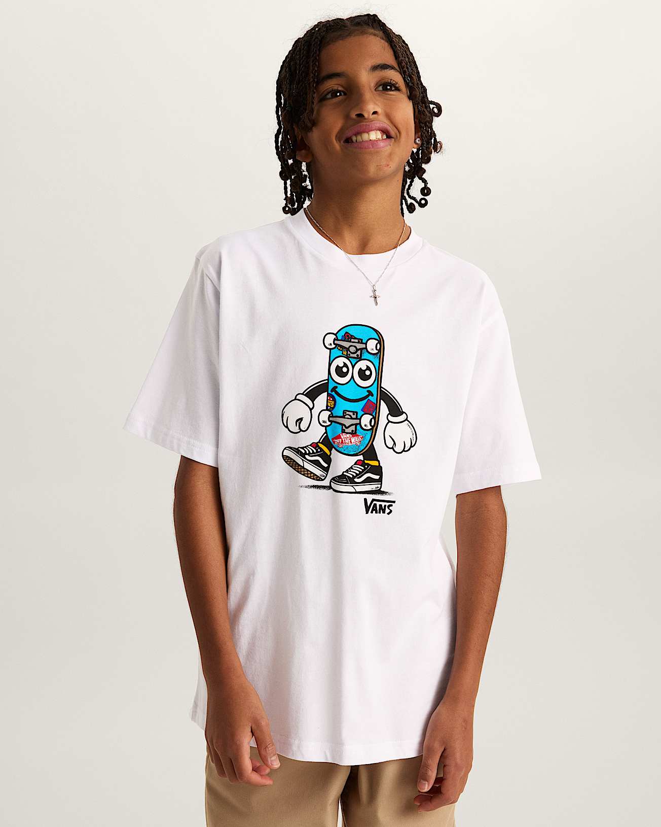 Lil Roller TShirt 814 Jahre VANS Wei ALT2