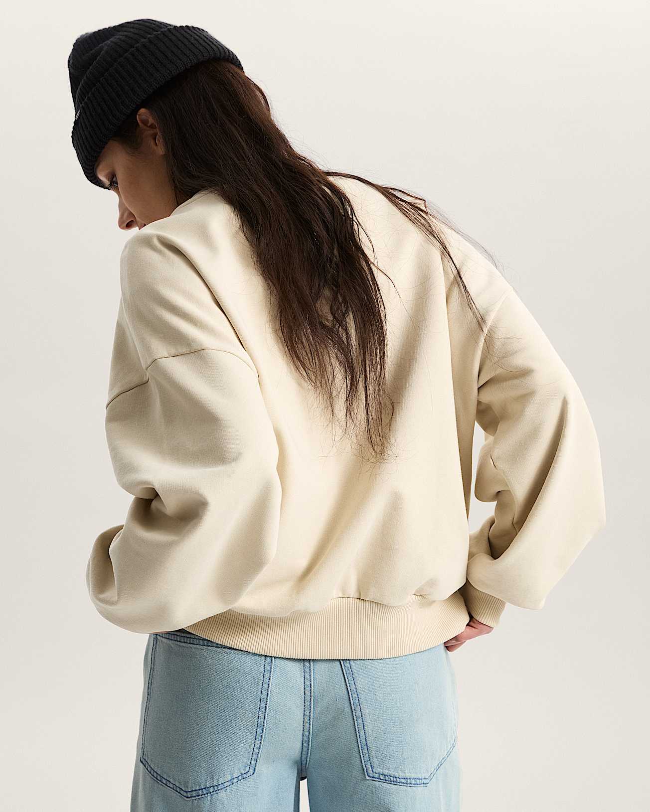 ELLIPSE RETRO CREW oatmeal VANS Beige ALT3