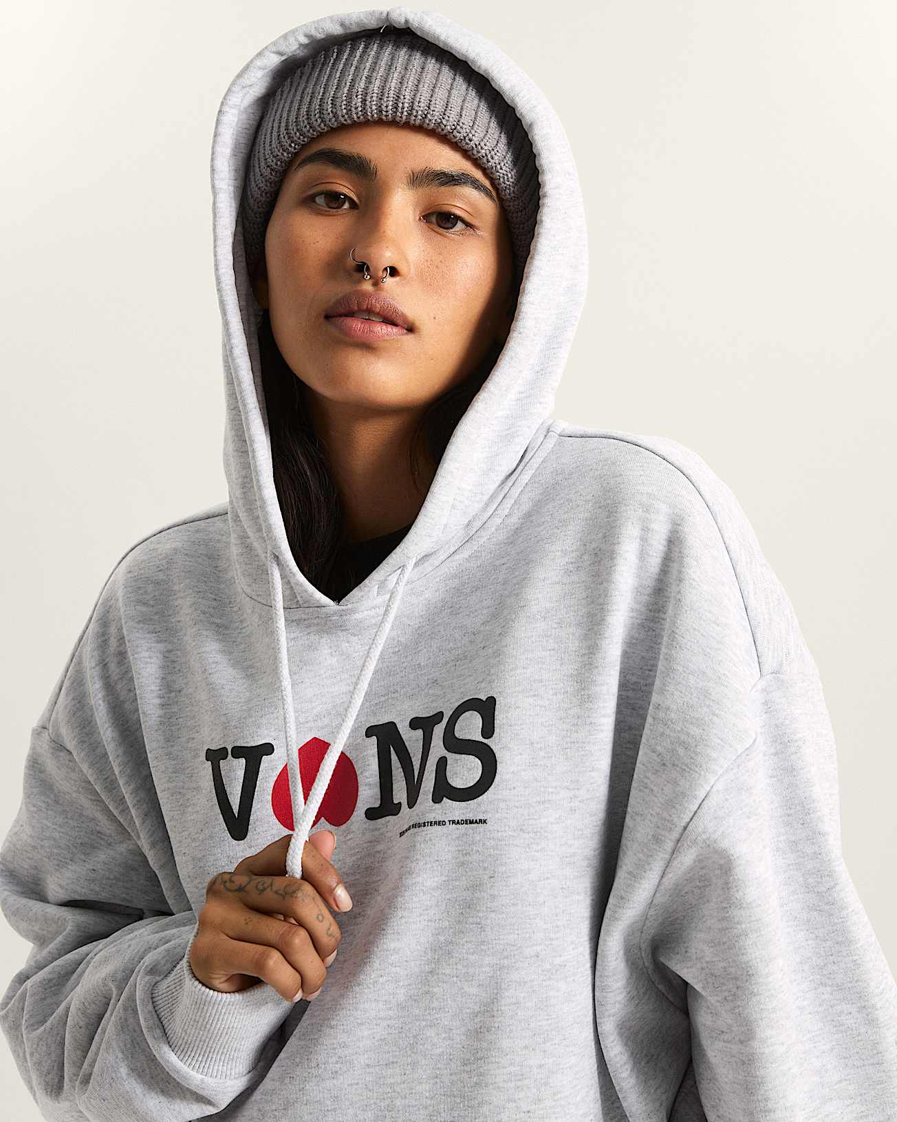 SOUVENIR Pullover Hoodie VANS Grey ALT7