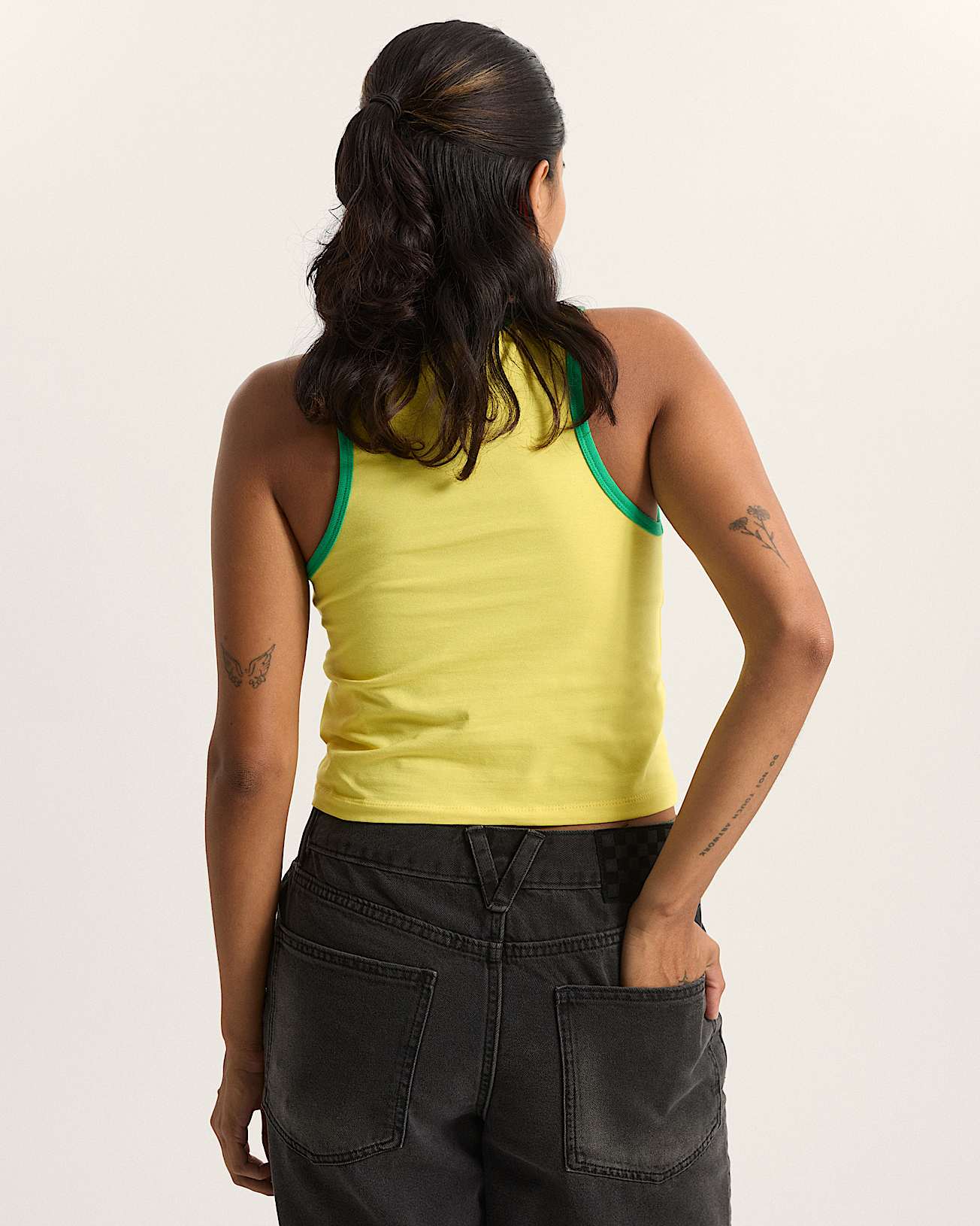 Retro Speed Tanktop VANS Geel ALT3