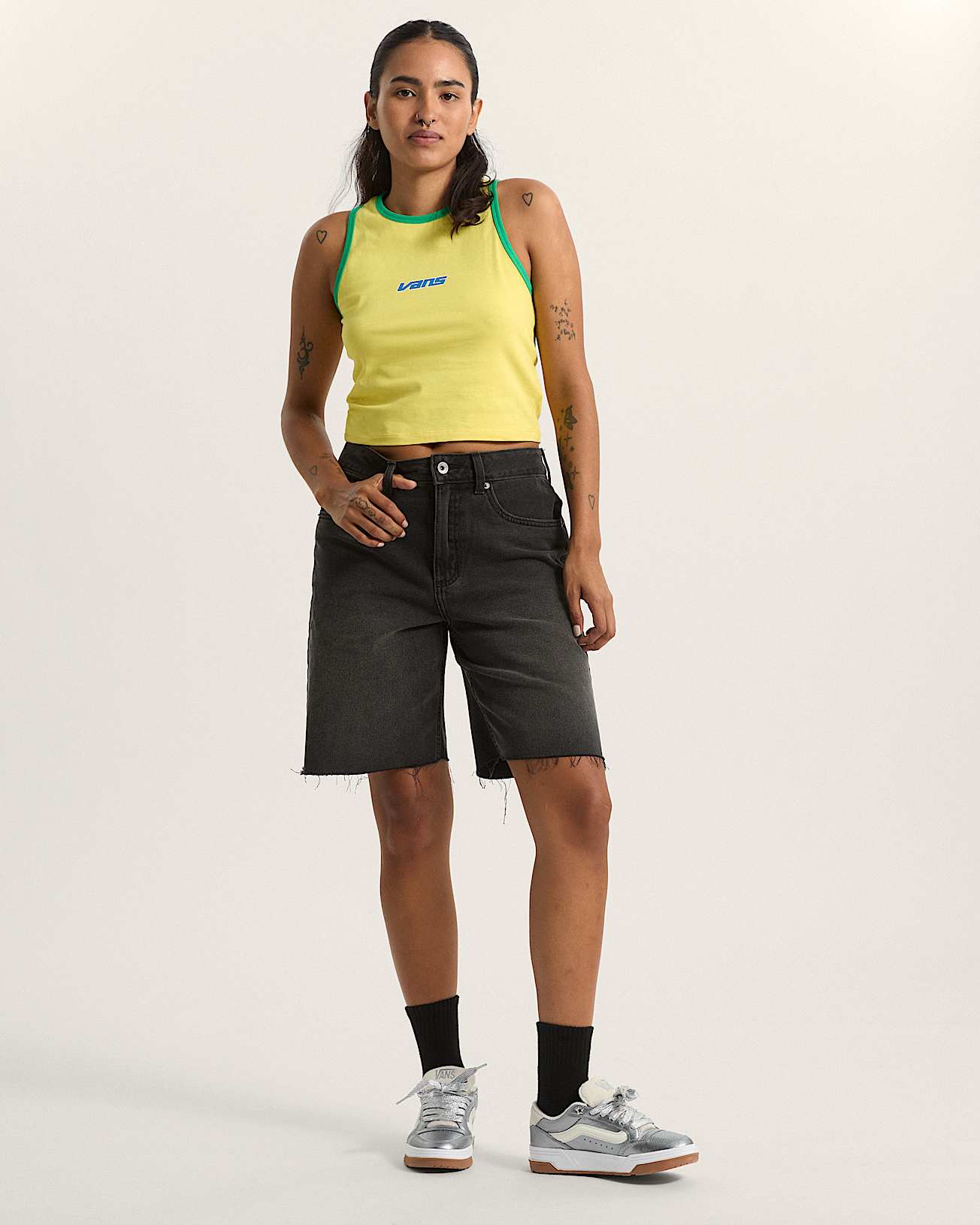 Retro Speed Tanktop VANS Geel ALT4