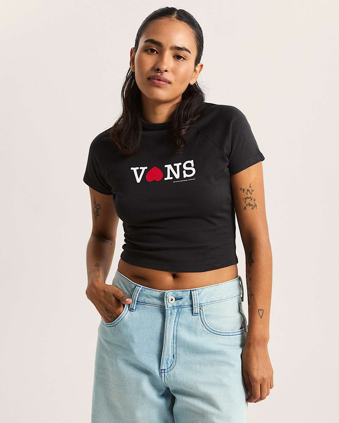 SOUVENIR BABY TShirt VANS Black ALT3