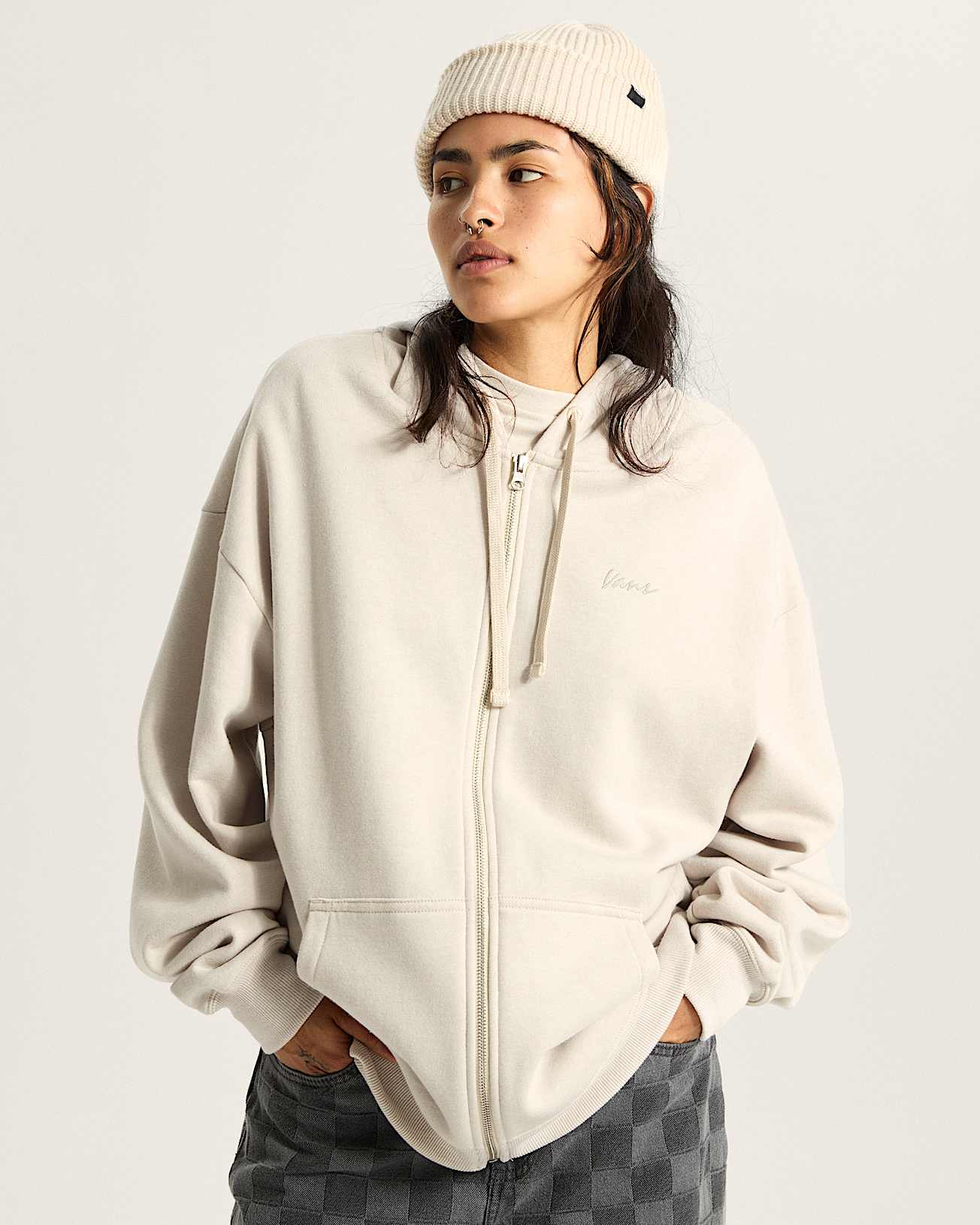 Everyday Hoodie VANS Beige ALT2