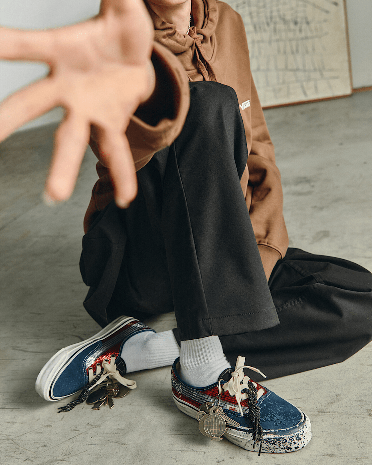 Premium Authentic Schuhe VANS Rot ALT1