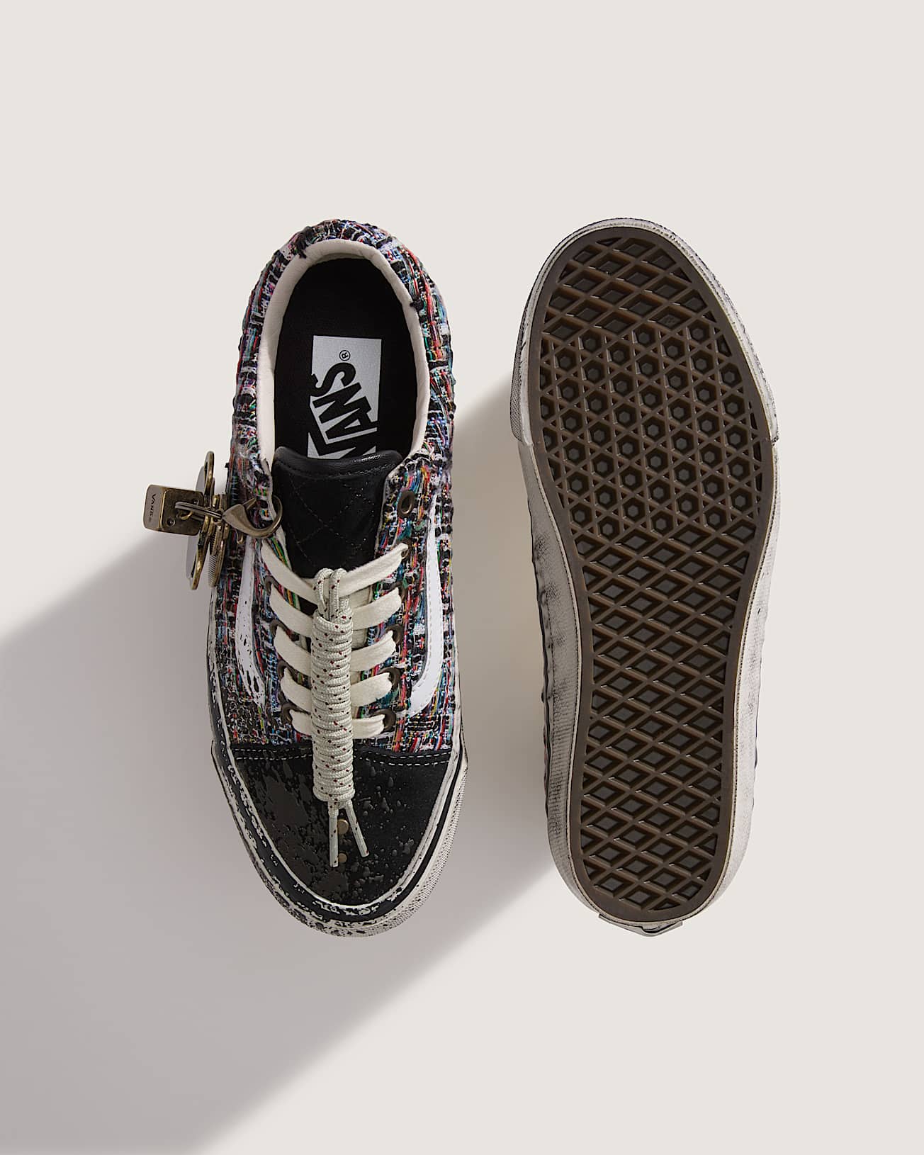 Chaussures Premium Old Skool VANS Noir ALT4