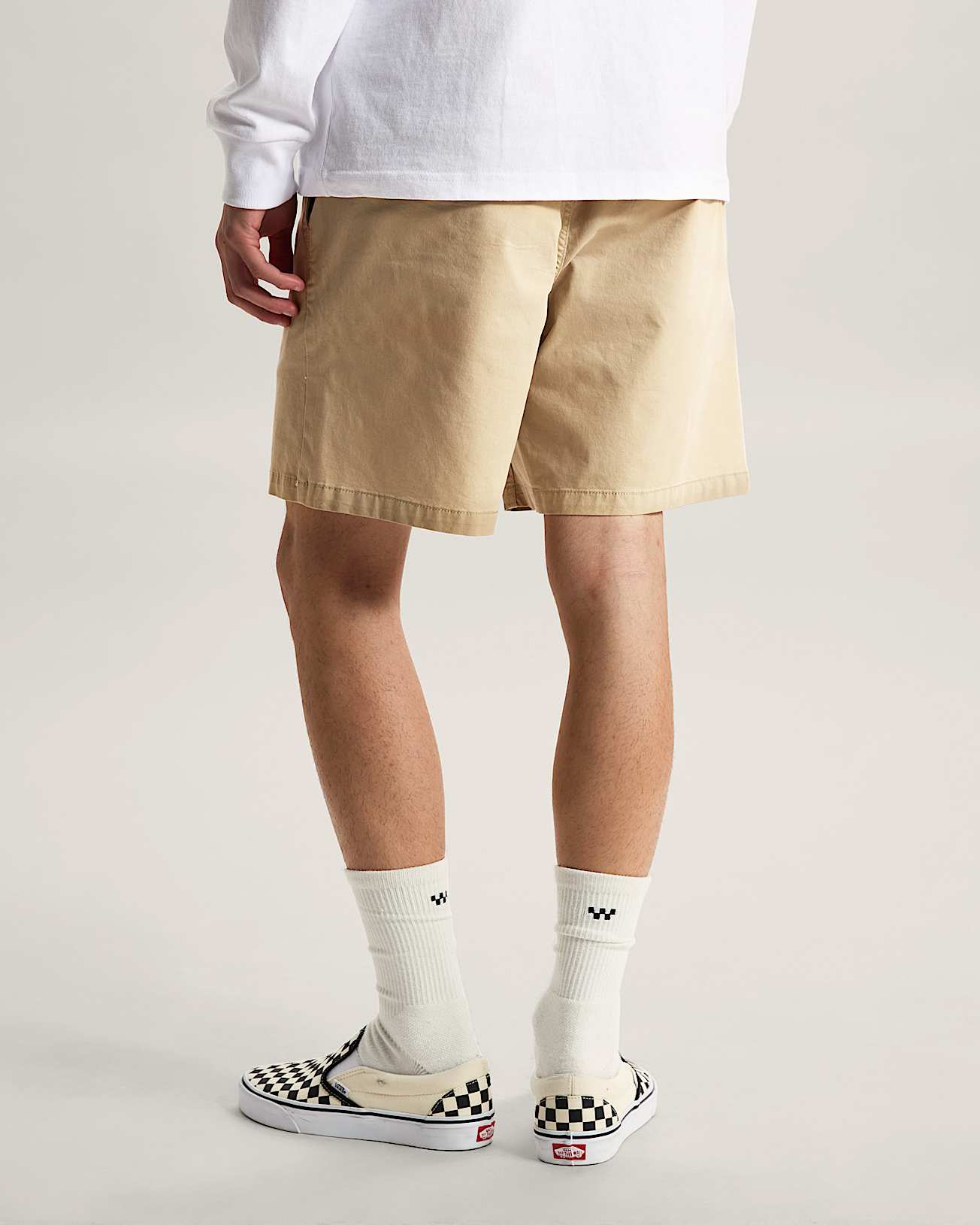 Range Relaxed Elastic Shorts VANS Beige ALT3