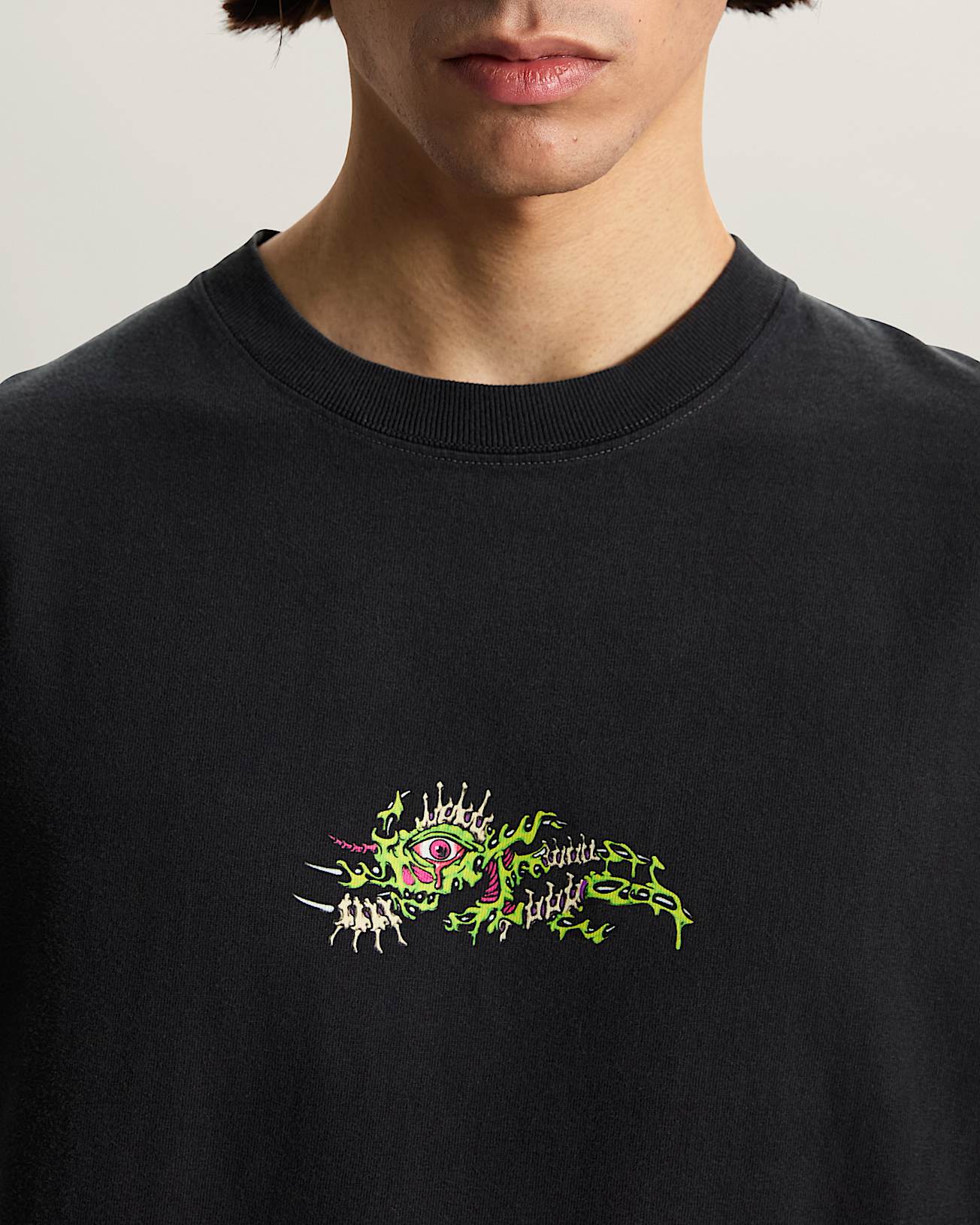 Kurzes Wreckpack Claw Peace TShirt VANS Schwarz ALT5