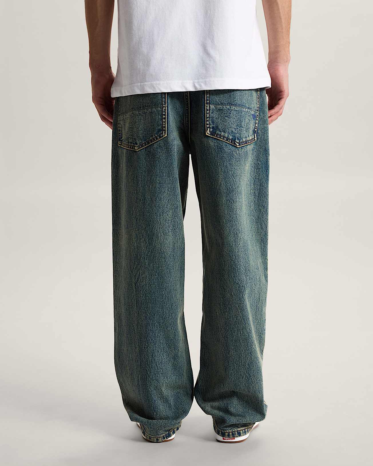 Premium Check5 Loose Denim Trousers VANS Blue ALT3