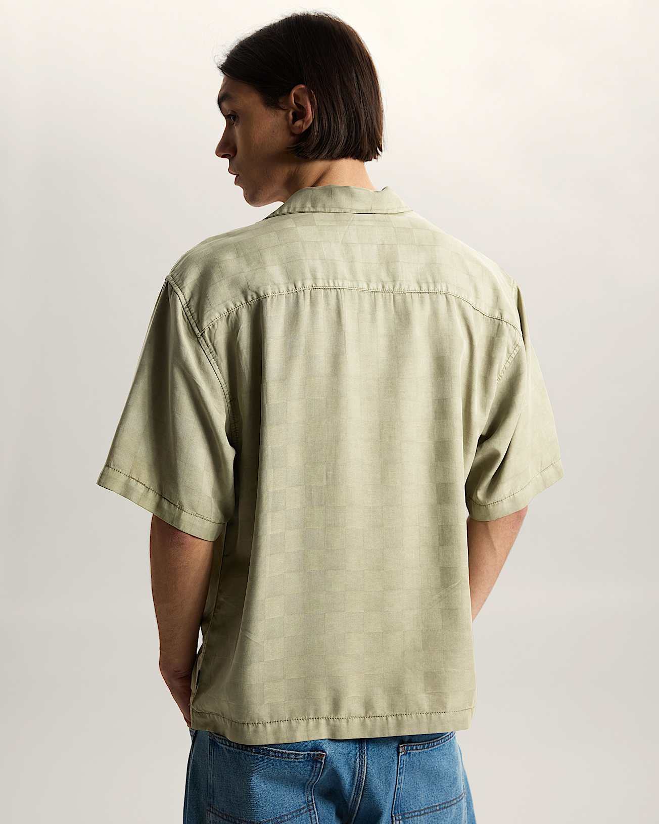 Camisa Van Doren Check Camp VANS Beis ALT3