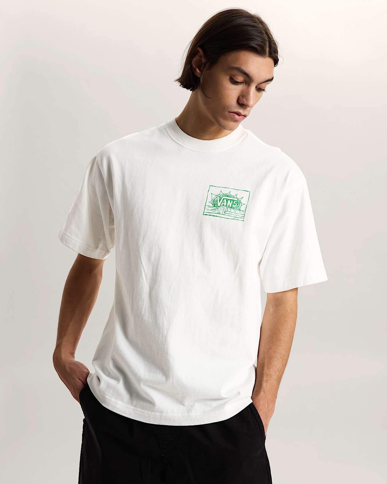 Camiseta Bright Day VANS Blanco ALT2
