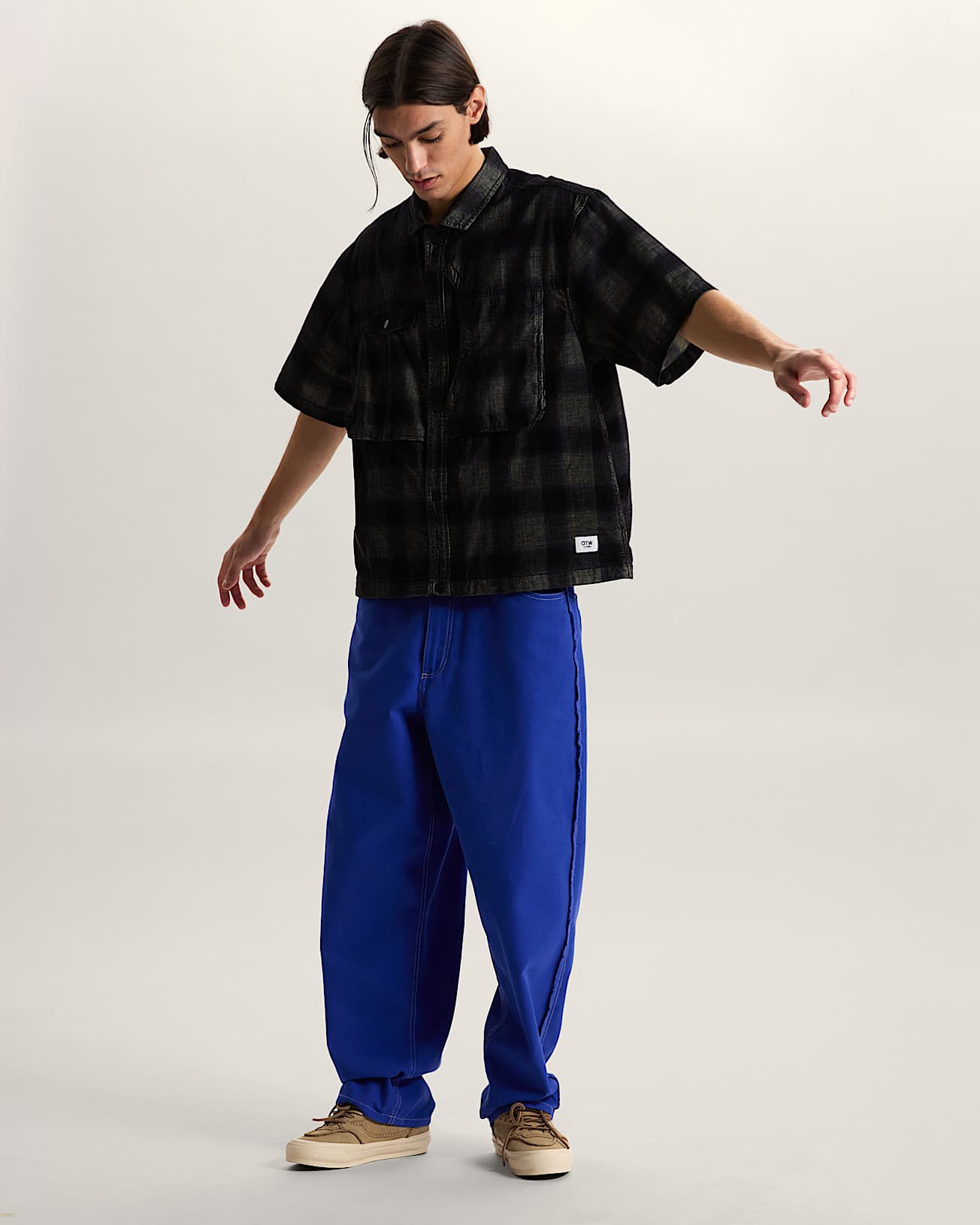 OTW by Vans Oxford Hose mit fnf Taschen VANS Blau ALT5