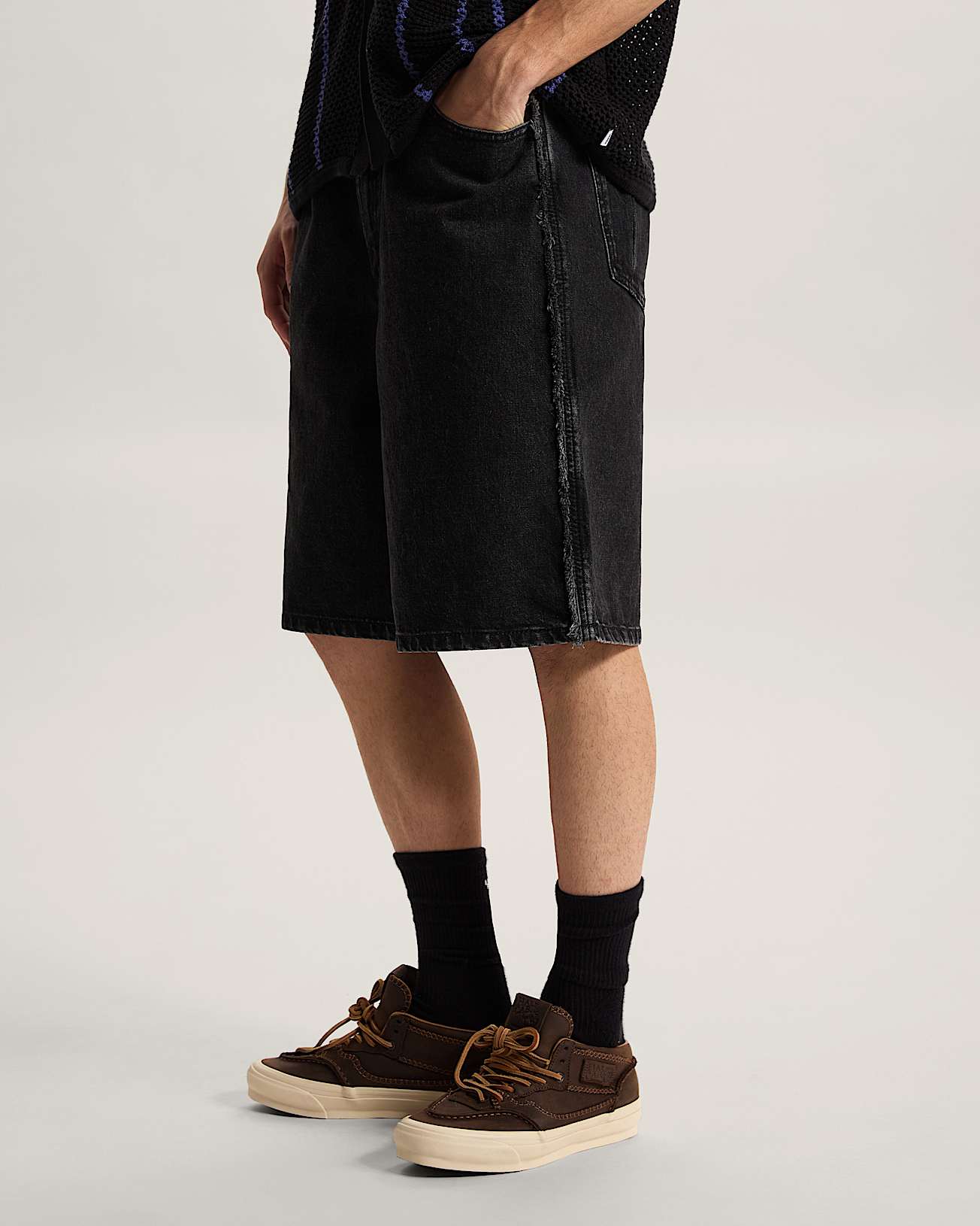 OTW Five Pocket Denim Short Black VANS Noir ALT4