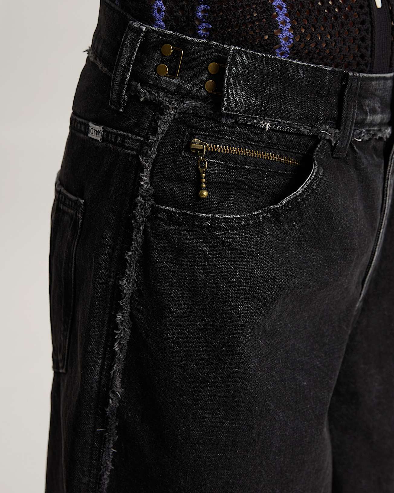 OTW Five Pocket Denim Short Black VANS Noir ALT5