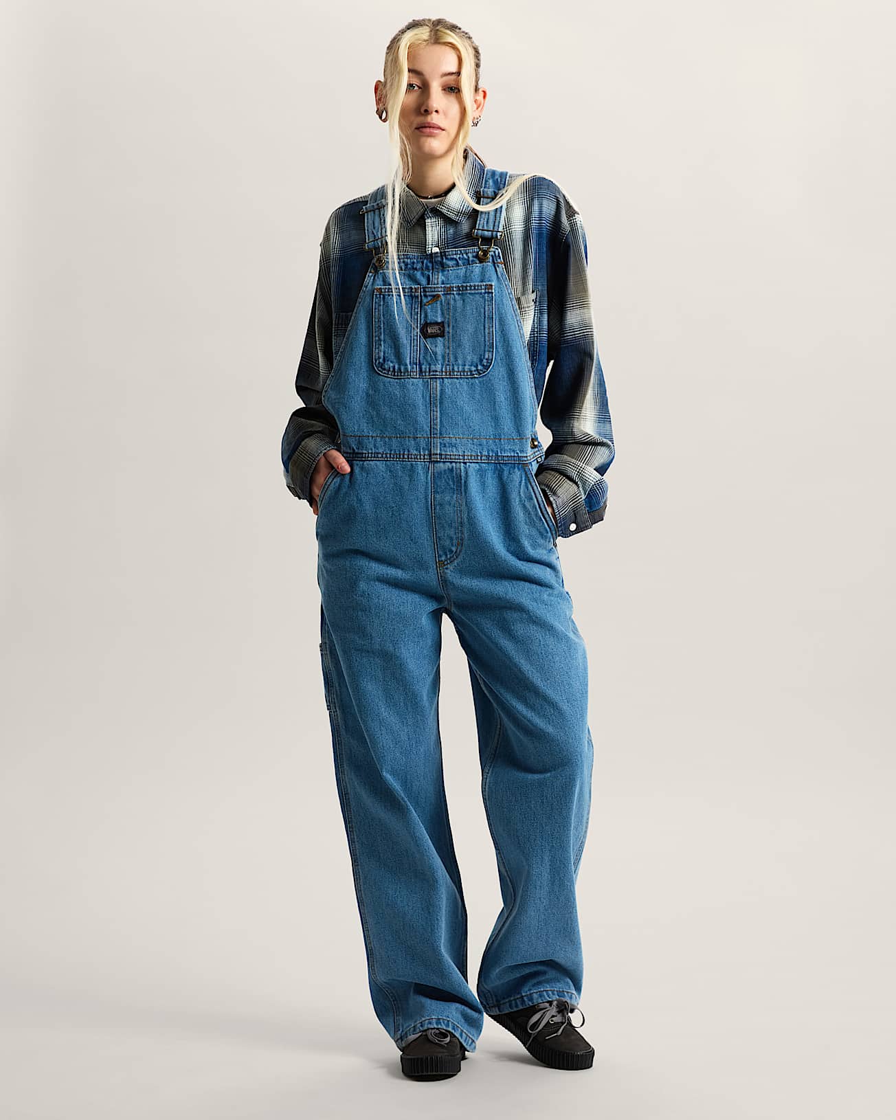 Chore Denim Overall STONEWASHBLUE VANS Azul ALT2