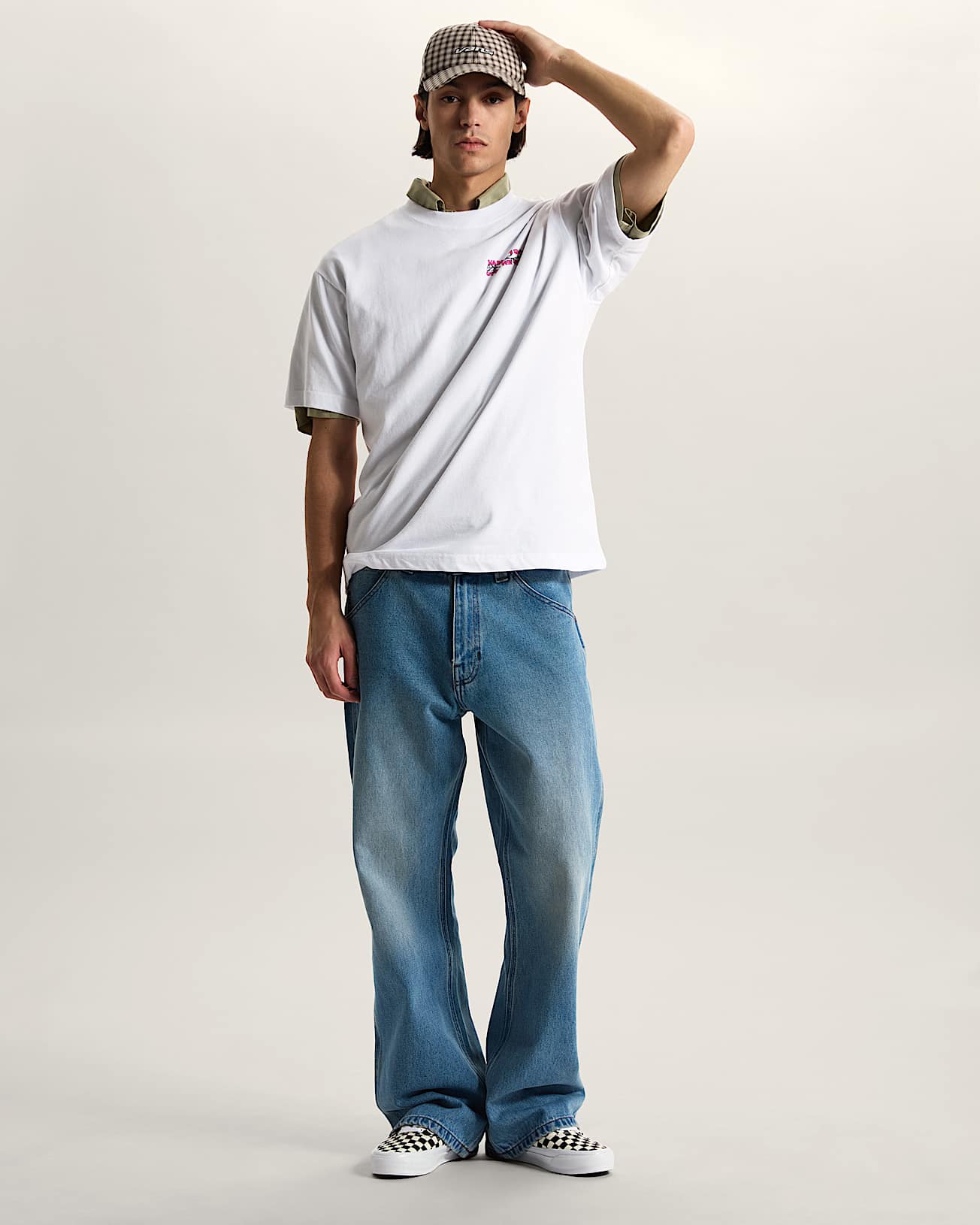 Tshirt Barb Plate Loose VANS Blanc ALT4