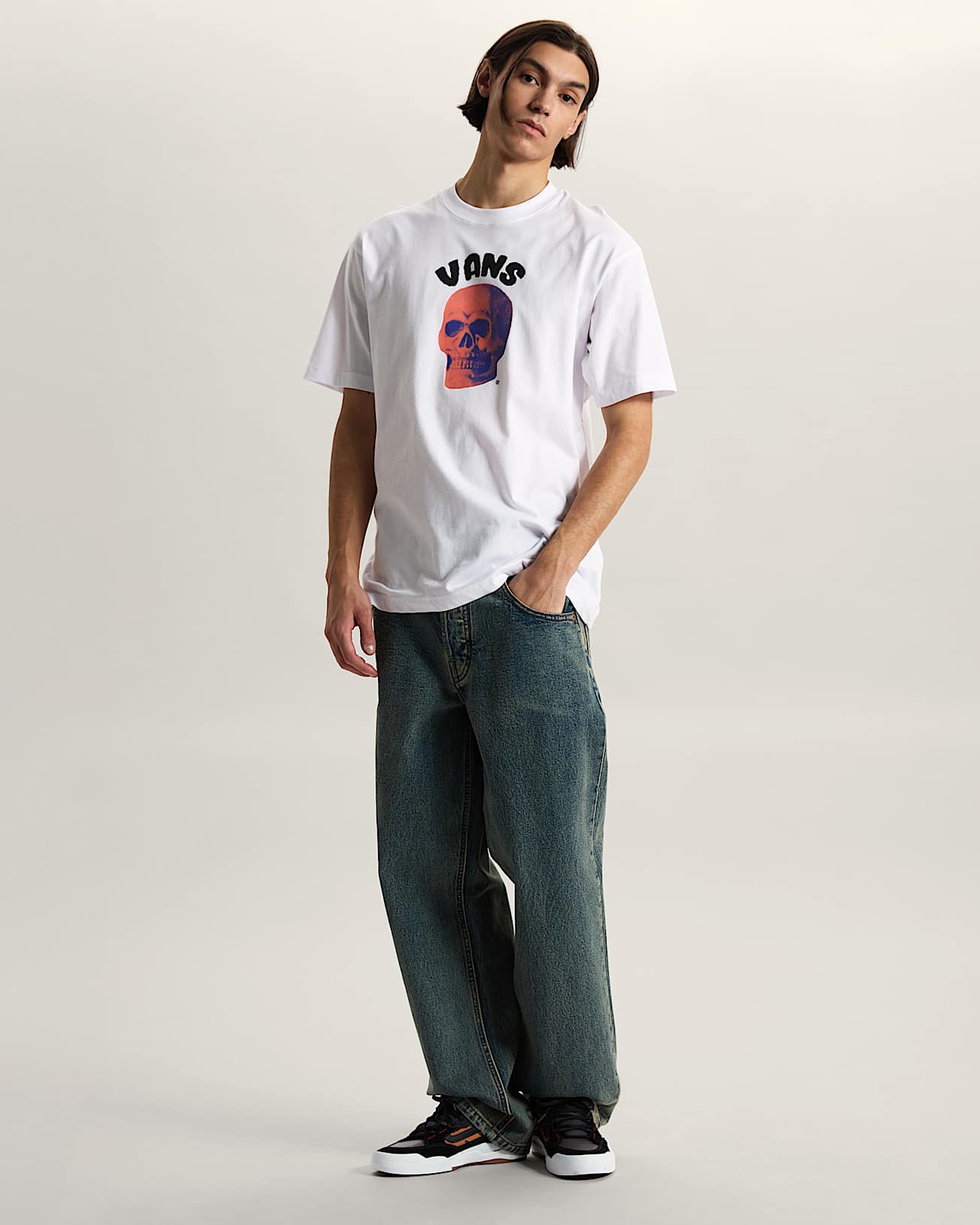 Bone Head Loose TShirt VANS Wei ALT4