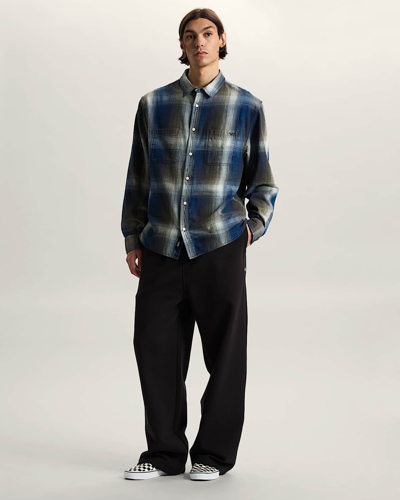 PANTALON DE SURVTEMENT DROIT VANS Noir ALT5