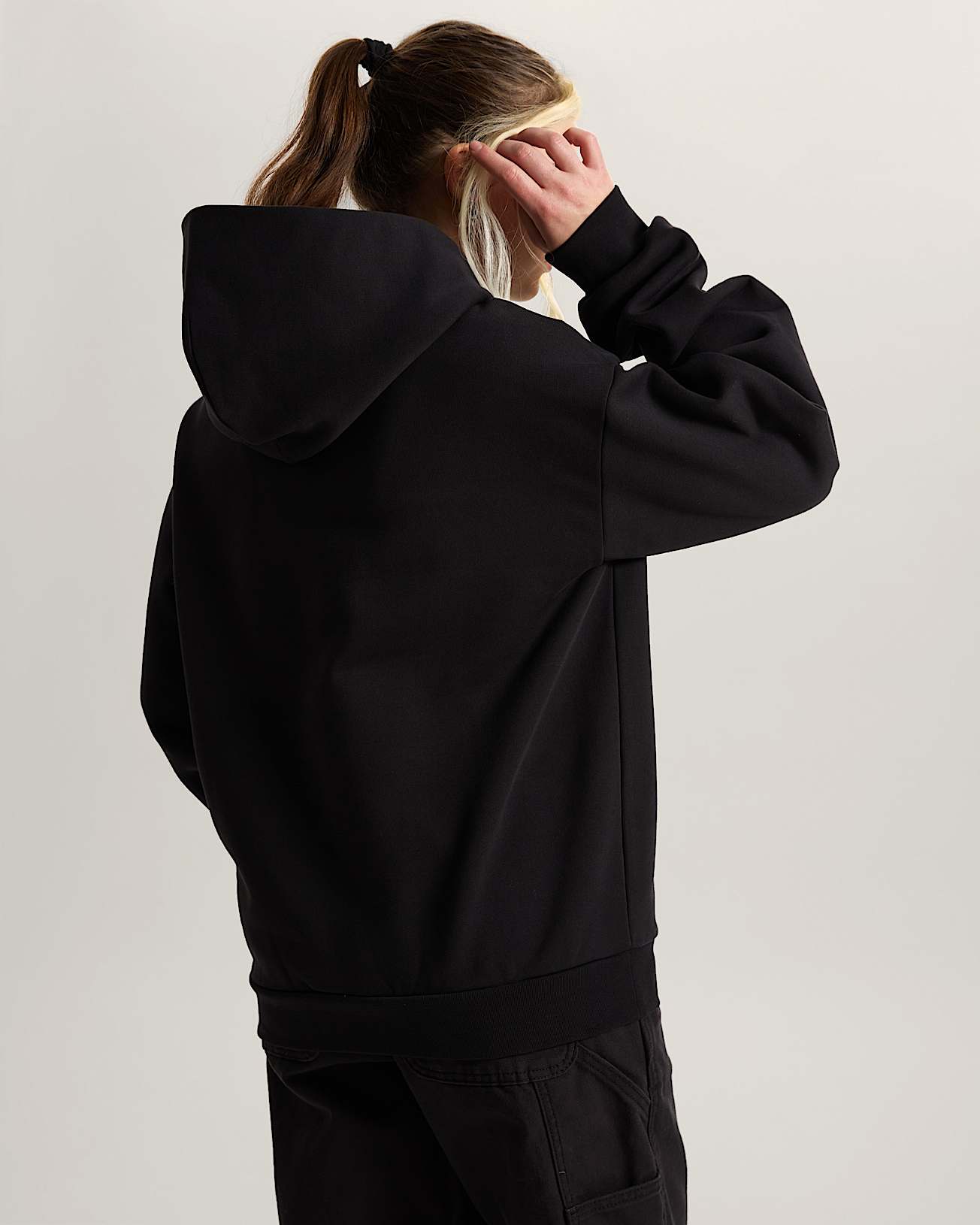 Y2K Star Zip Hoodie VANS Zwart ALT3