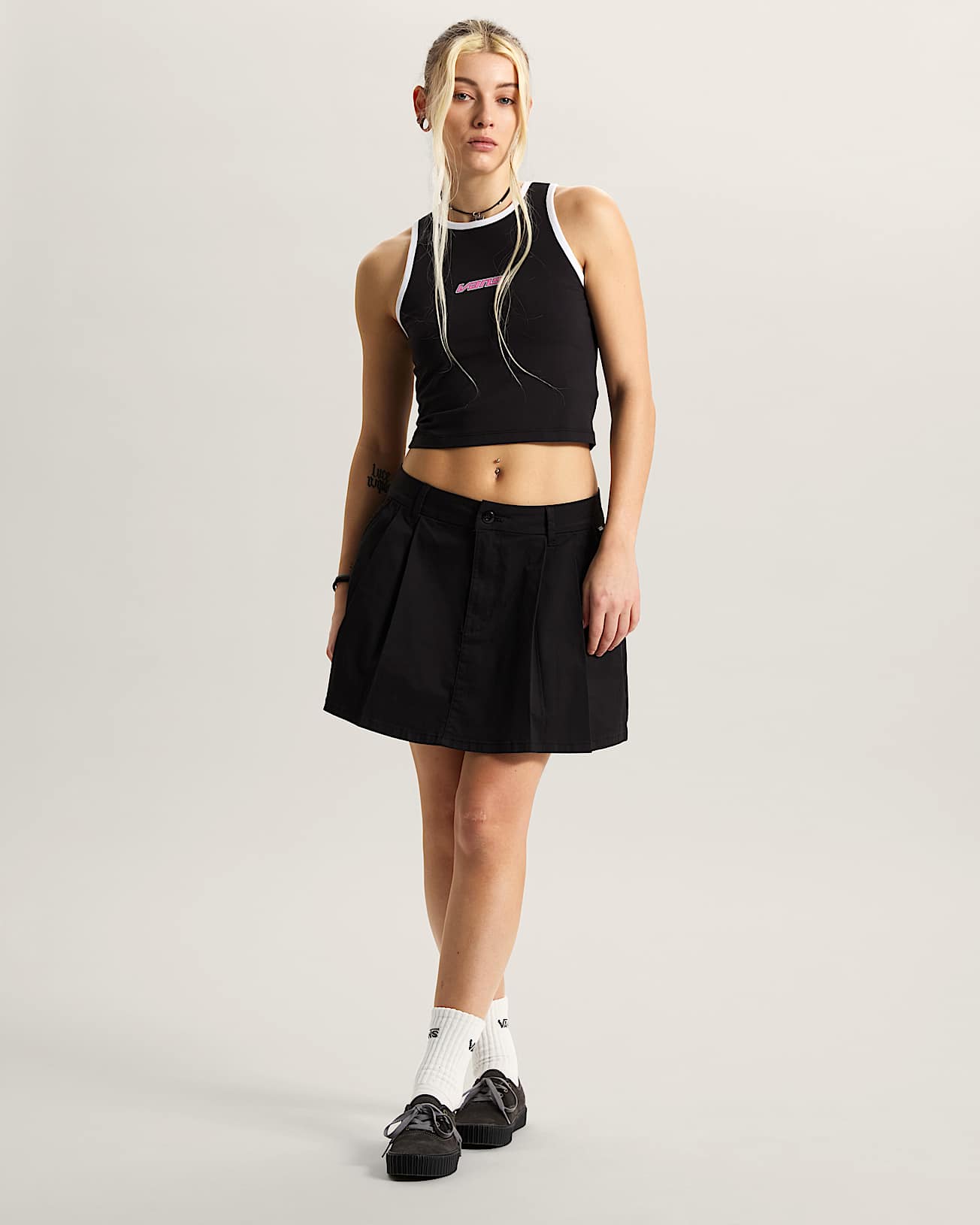 Retro Speed Tanktop VANS Schwarz ALT4