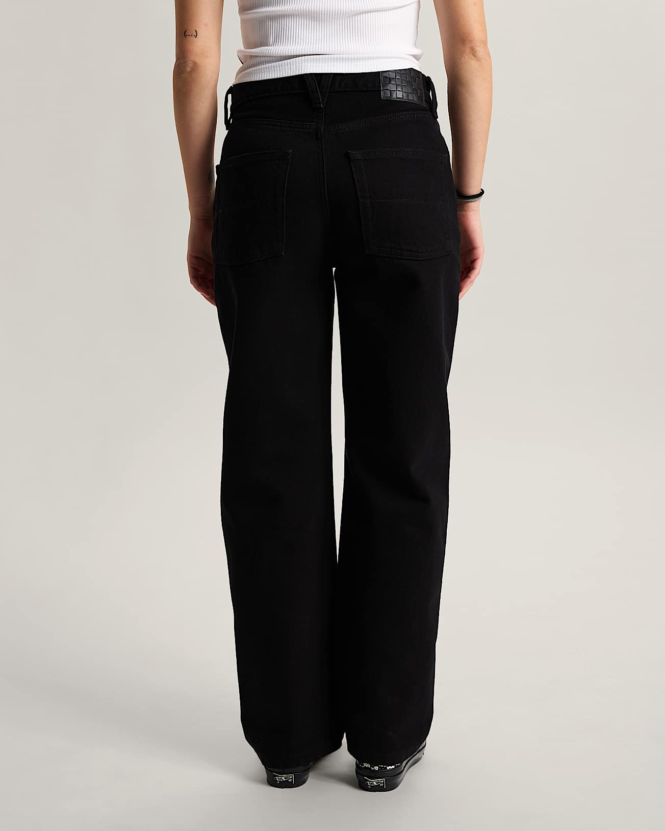 Check5 Hose mit geradem Bein und mittlerer Leibhhe VANS Schwarz ALT4