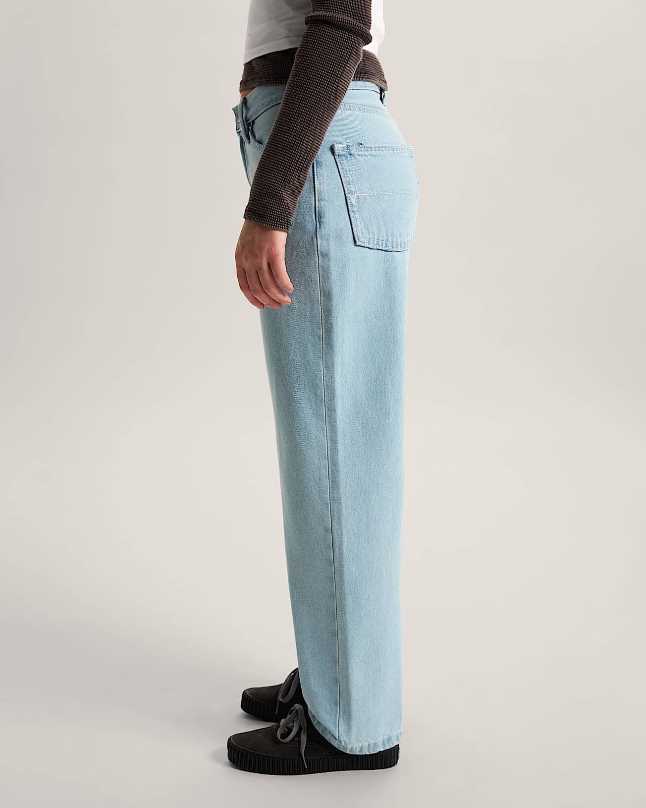 Check5 Hose mit geradem Bein und mittlerer Leibhhe VANS Blau ALT4