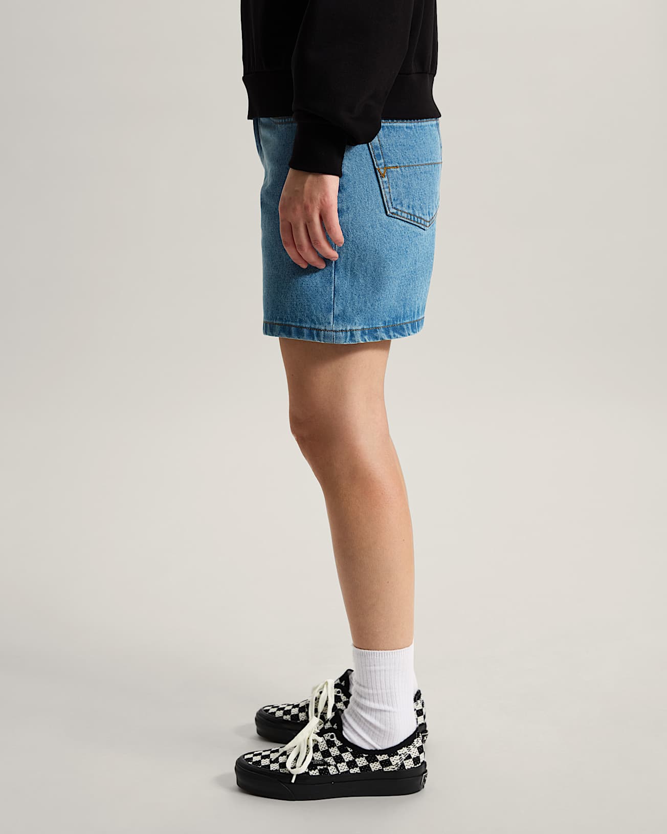 Check5 Shorts mit mittlerer Leibhhe VANS Blau ALT4