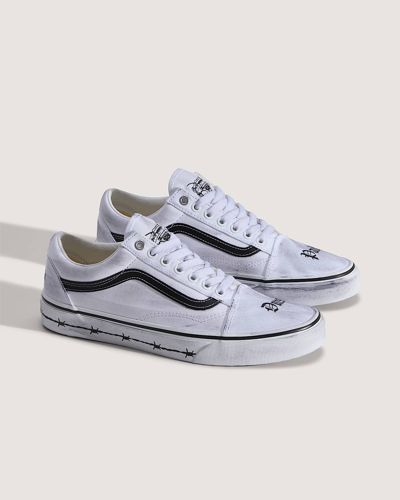 Vans X Travis Barker Scarpe Old Skool VANS Bianco ALT1