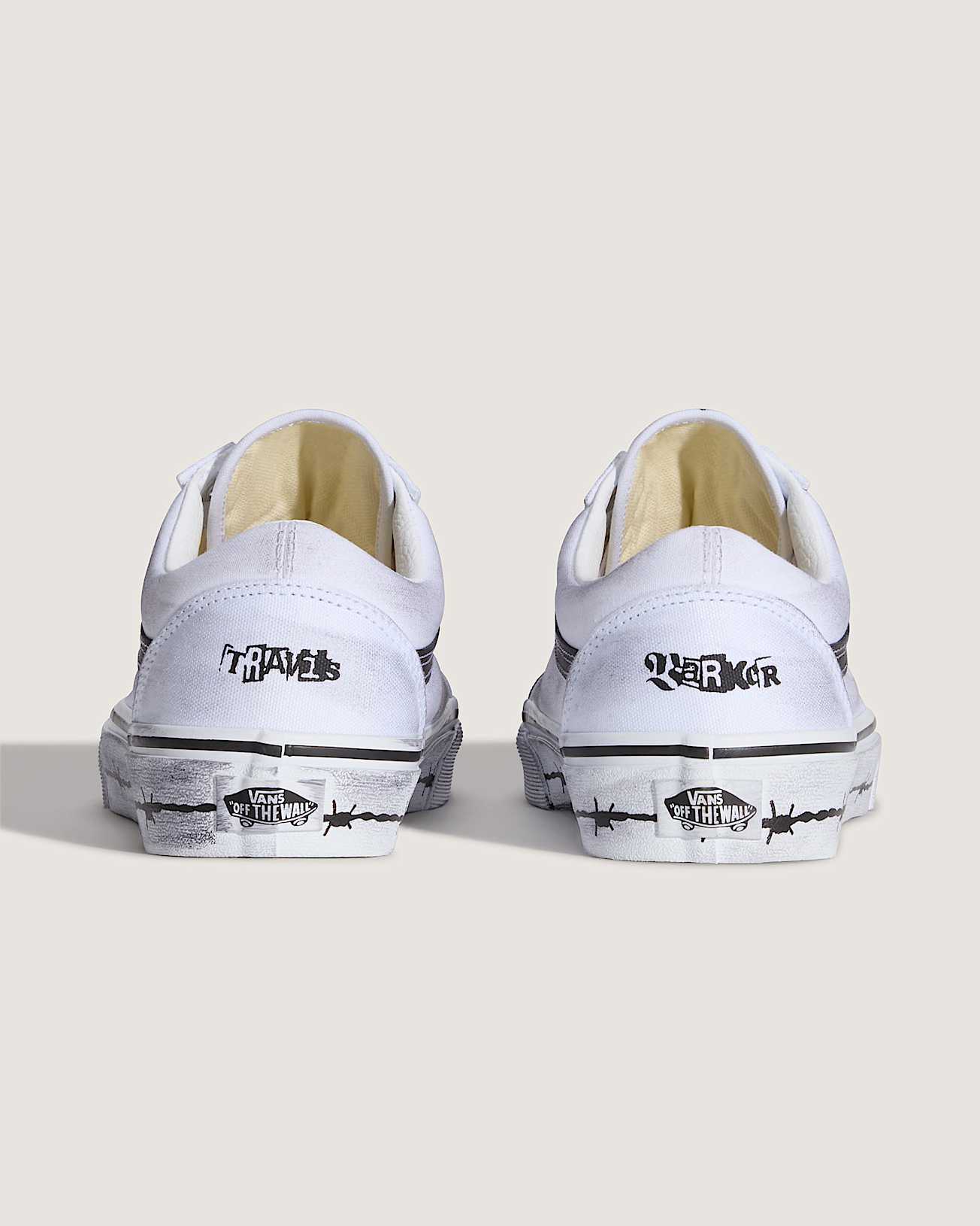 Vans X Travis Barker Scarpe Old Skool VANS Bianco ALT6