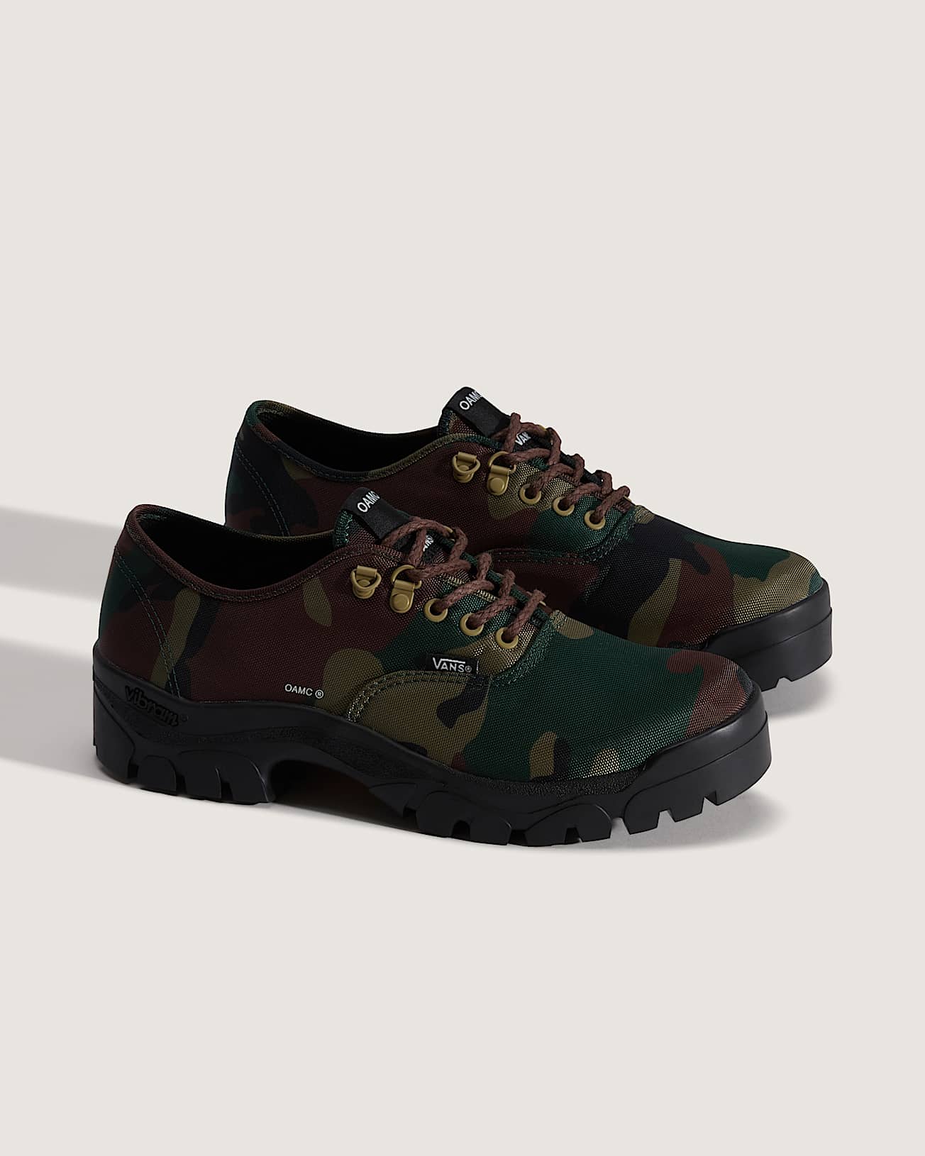 Chaussures OTW by Vans X OAMC Authentic Oxford VANS Vert ALT1